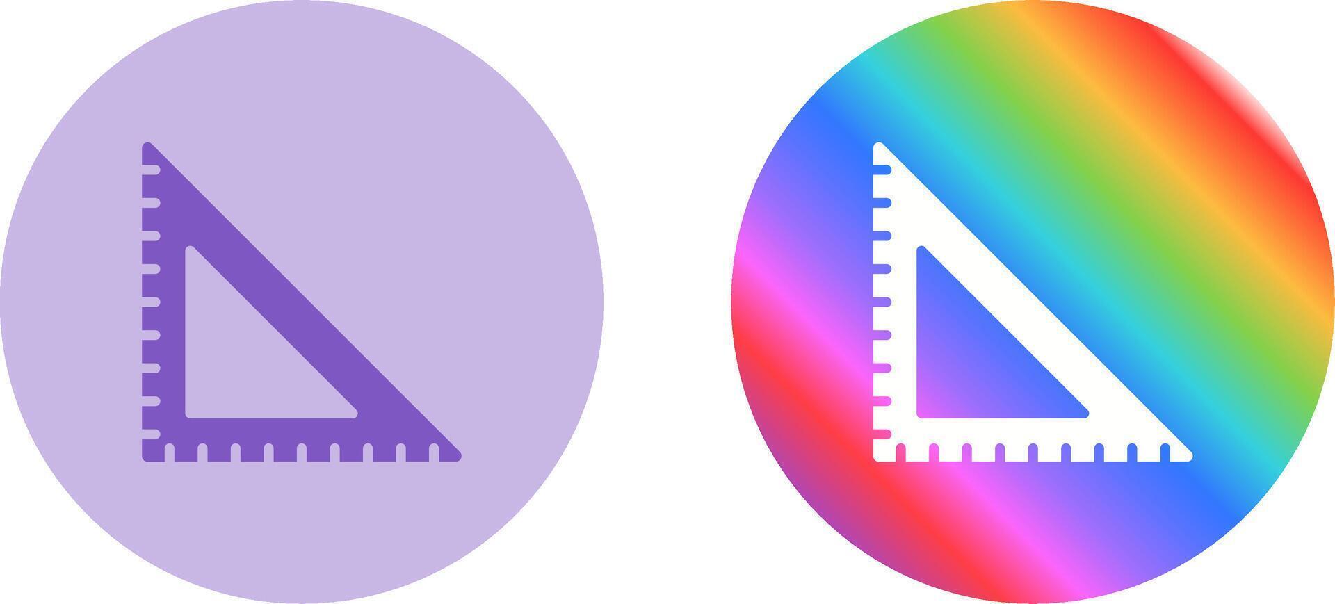 Set Square Vector Icon