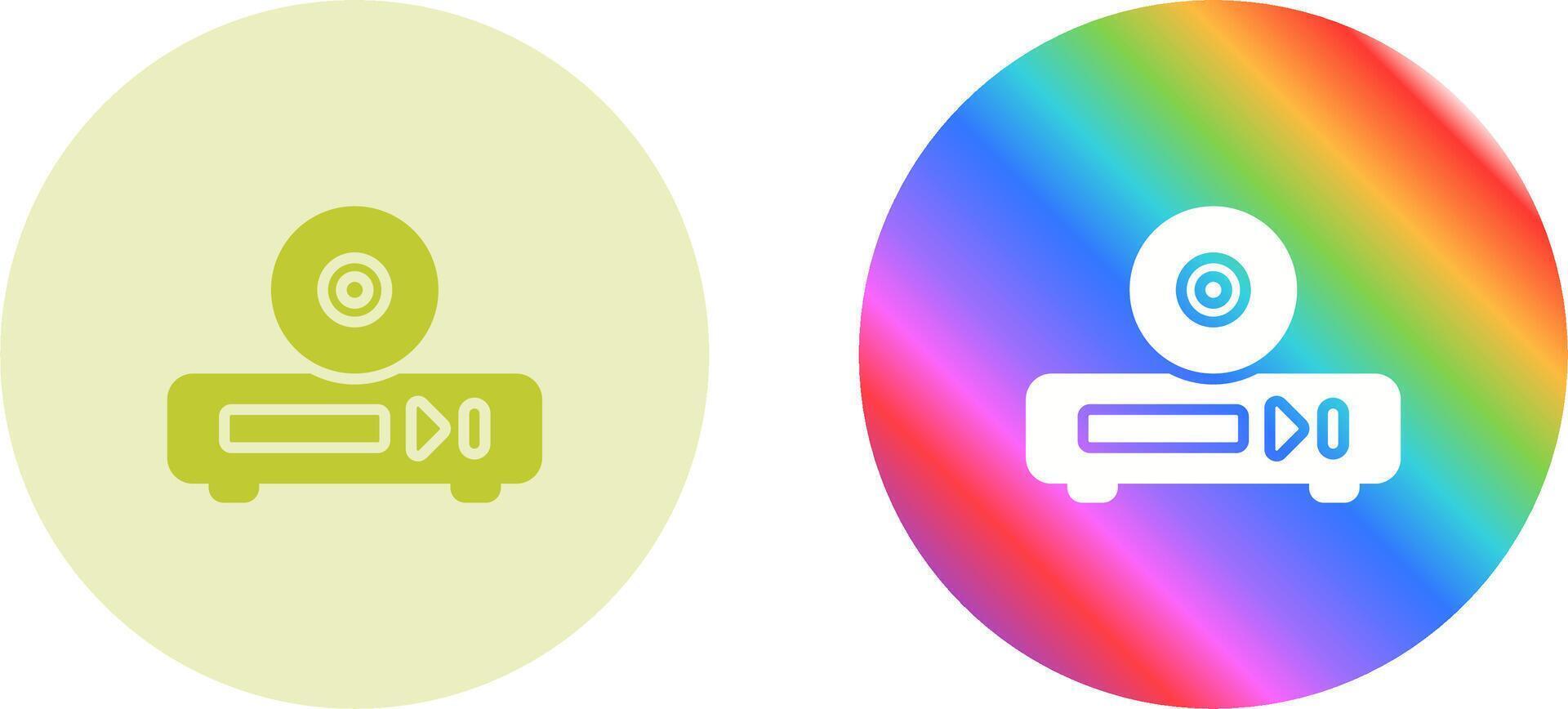 DVD Drive Vector Icon