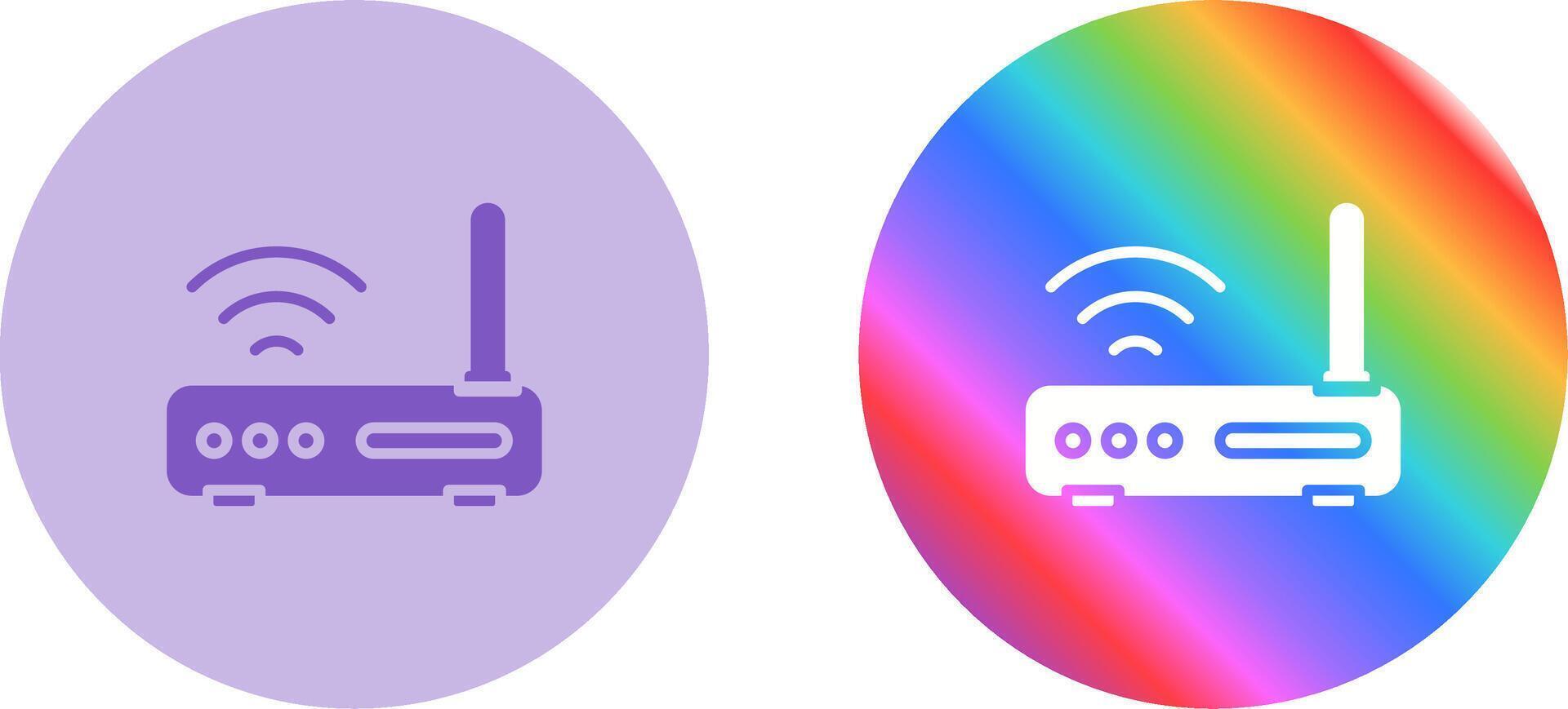 Wi-Fi Router Vector Icon