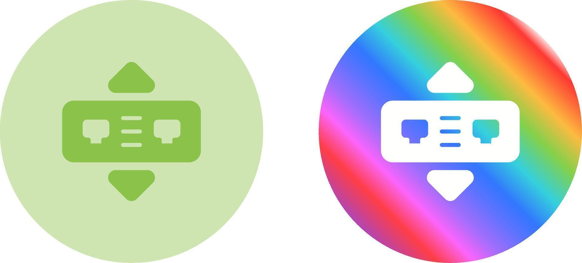 Network Bridge Vector Icon