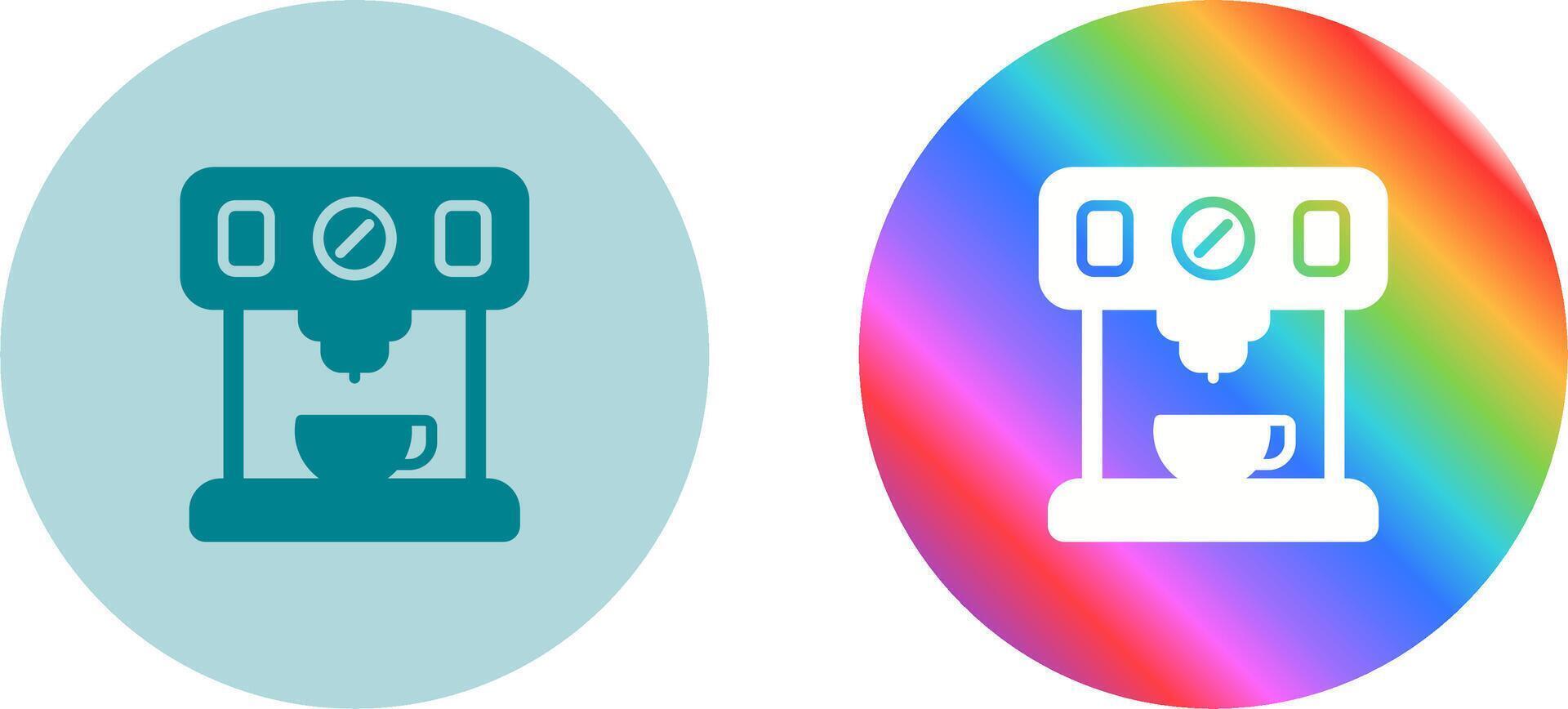 Coffee Maker with Wi-Fi Vector Icon