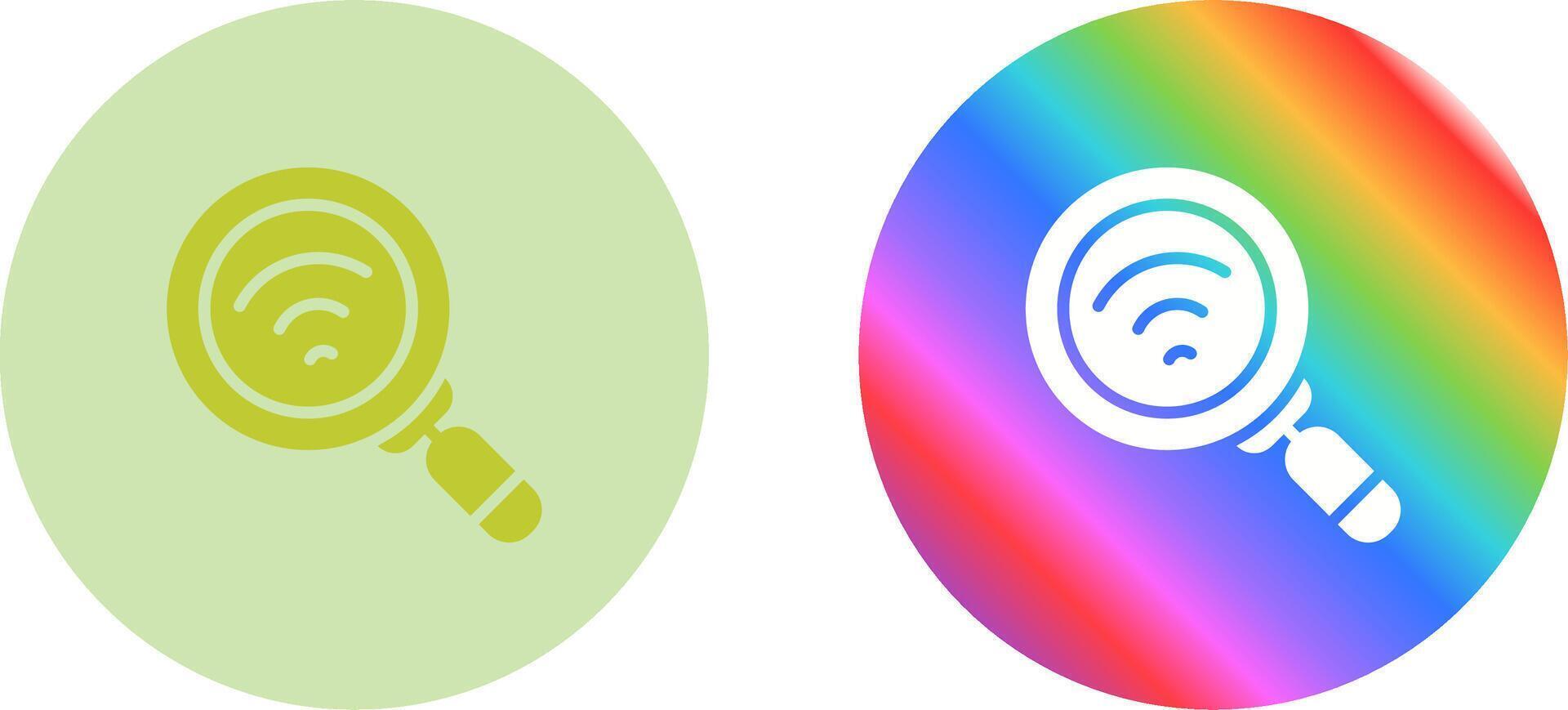 WiFi Analyzer Vector Icon