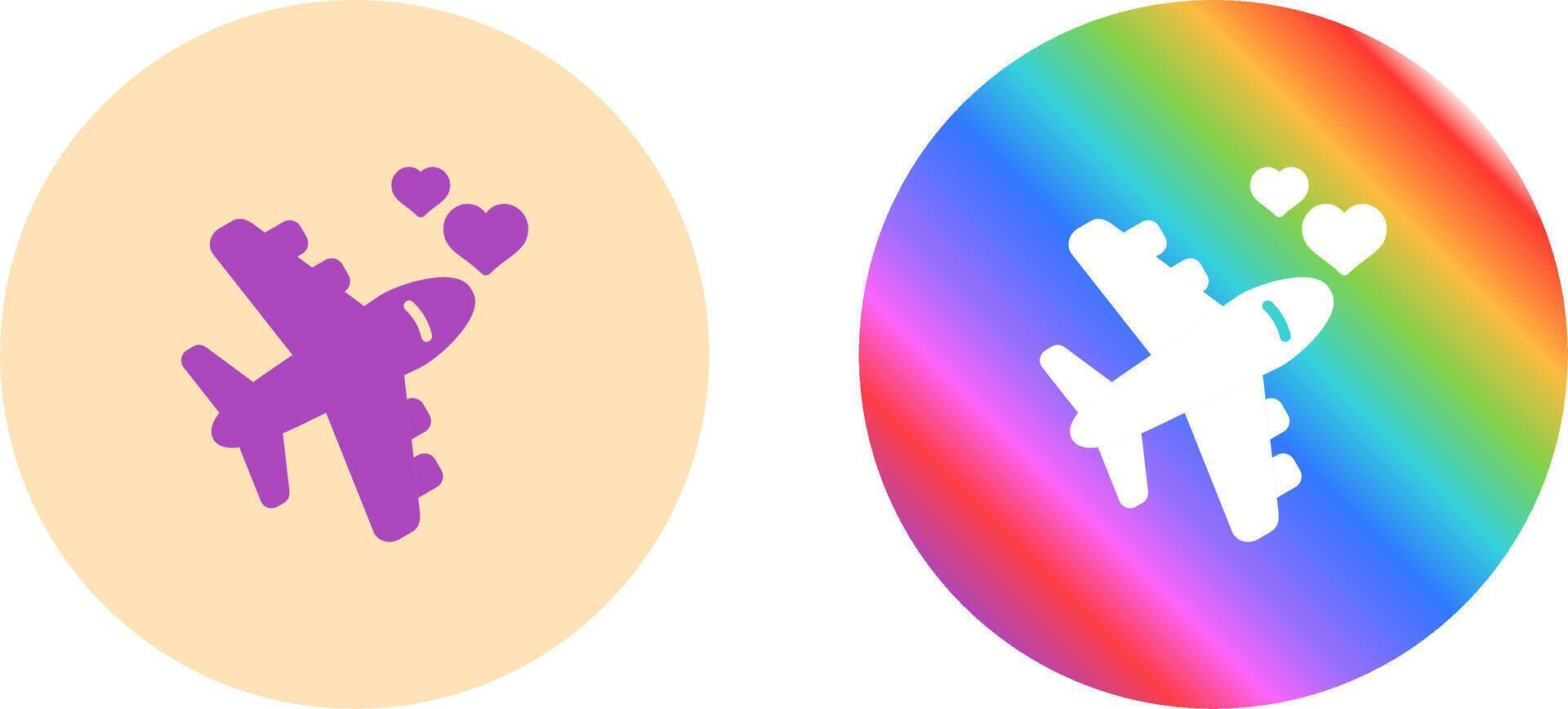Romantic getaway Vector Icon