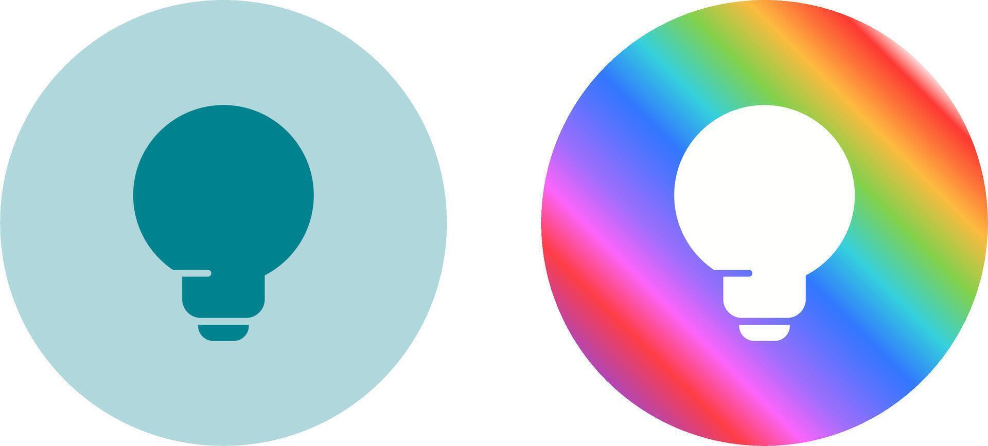 Lightbulb Vector Icon
