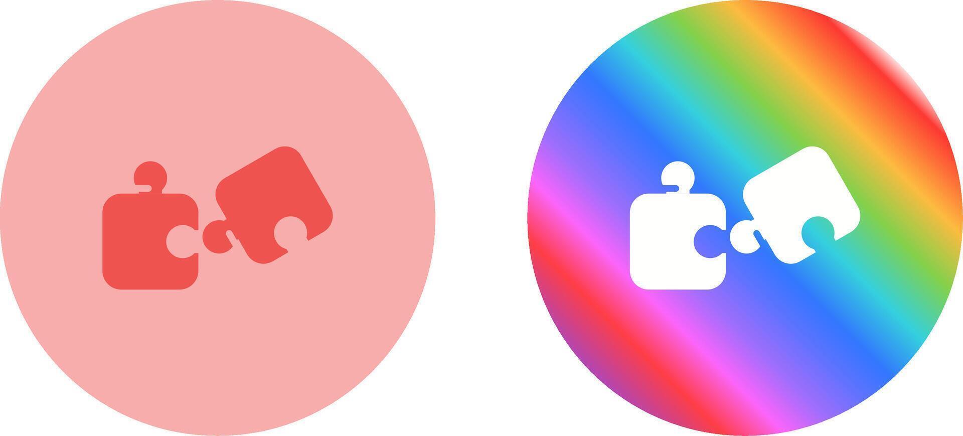 Jigsaw puzzle Vector Icon