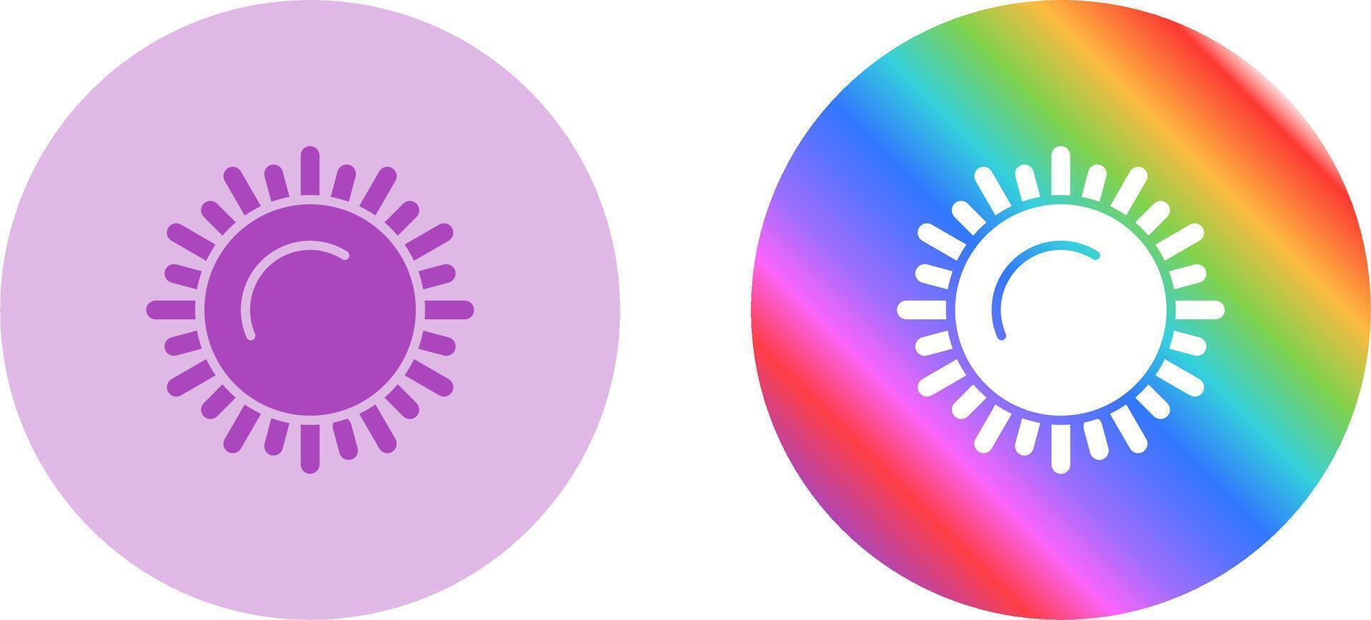 Sun Vector Icon