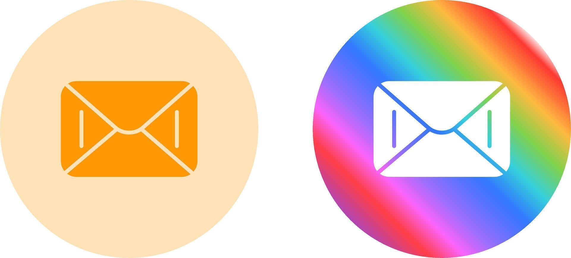 icono de vector de correo