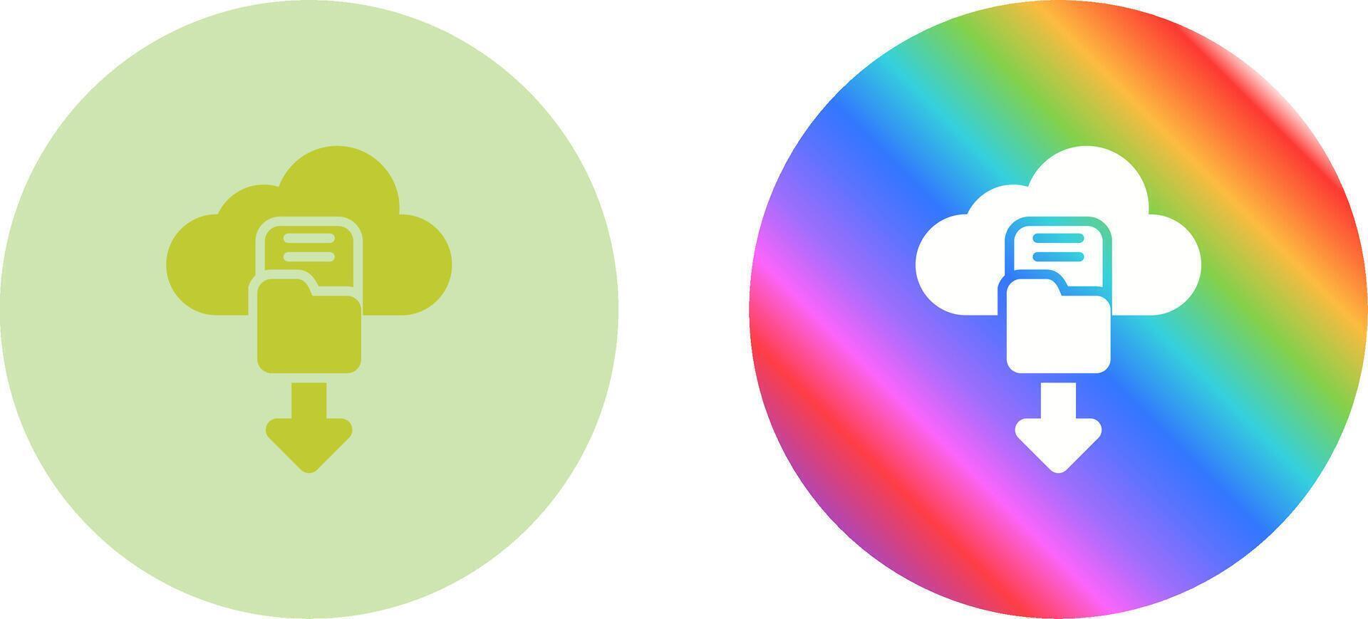 Cloud Security Auditing Vector Icon