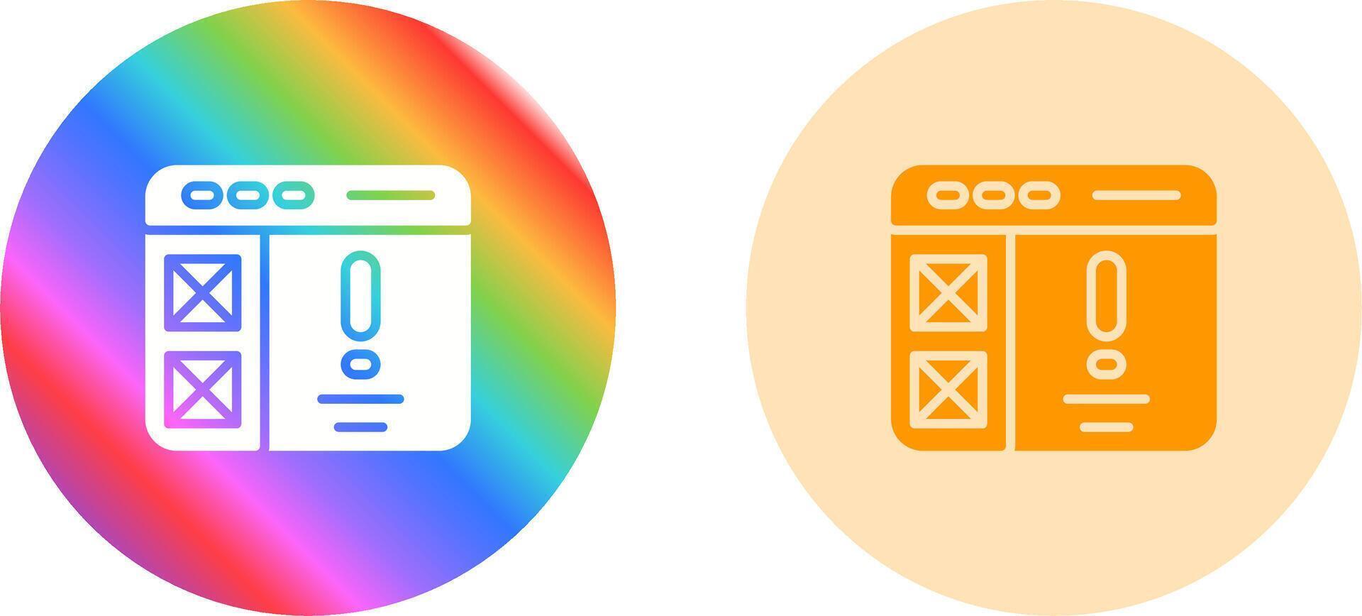 Information Design Vector Icon