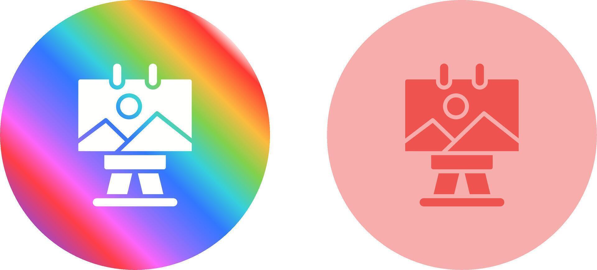 Canvas Vector Icon