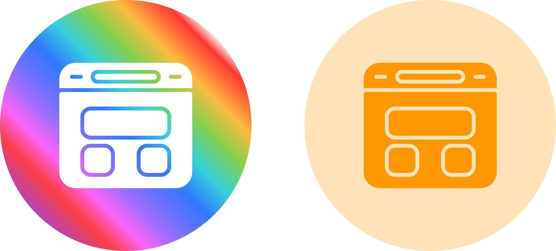 Browser Vector Icon