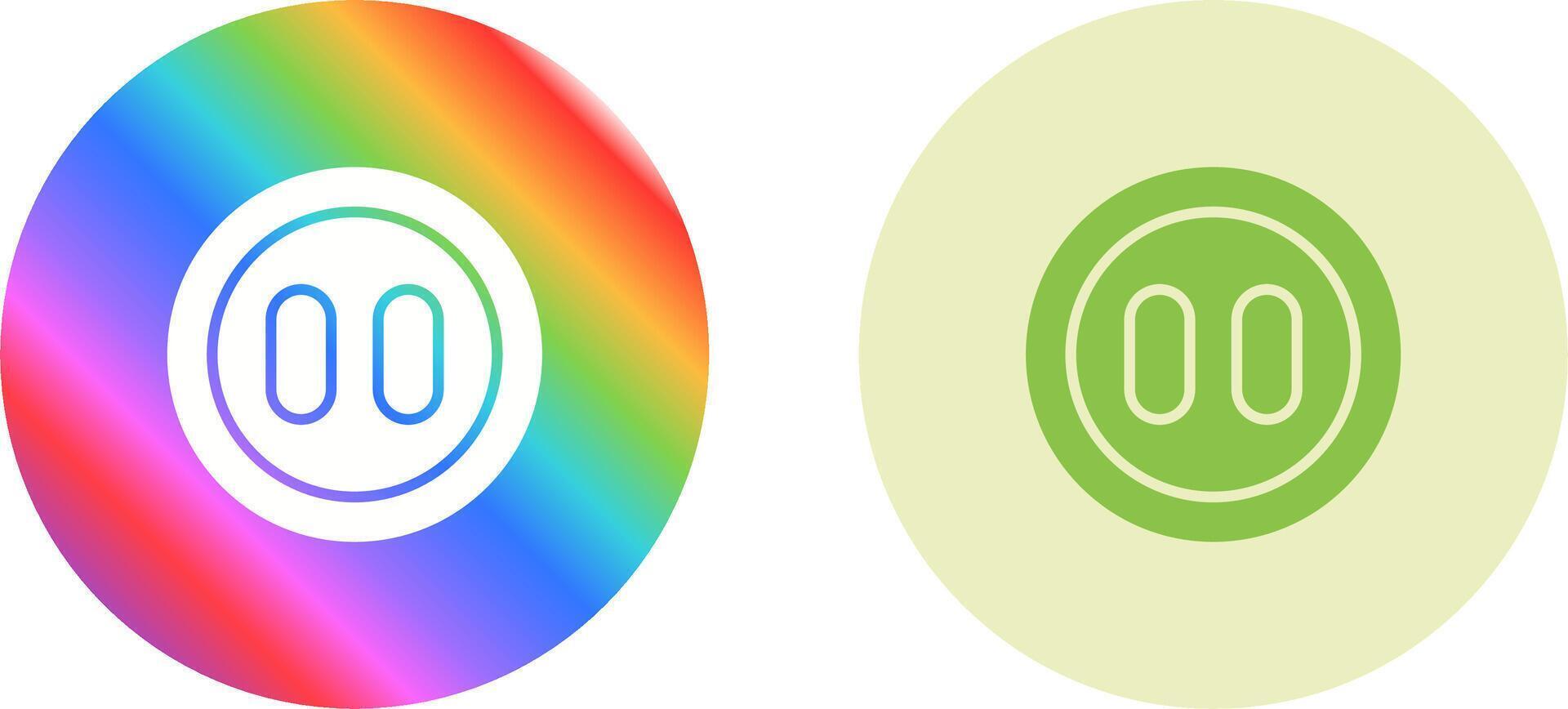 Pause Vector Icon