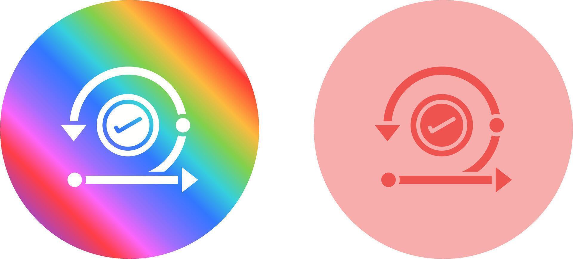 Iteration Vector Icon