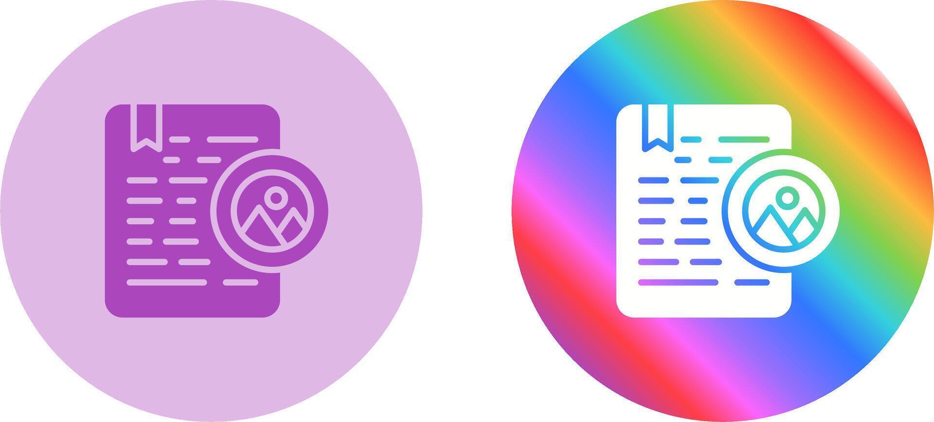 Document Thumbnail Vector Icon