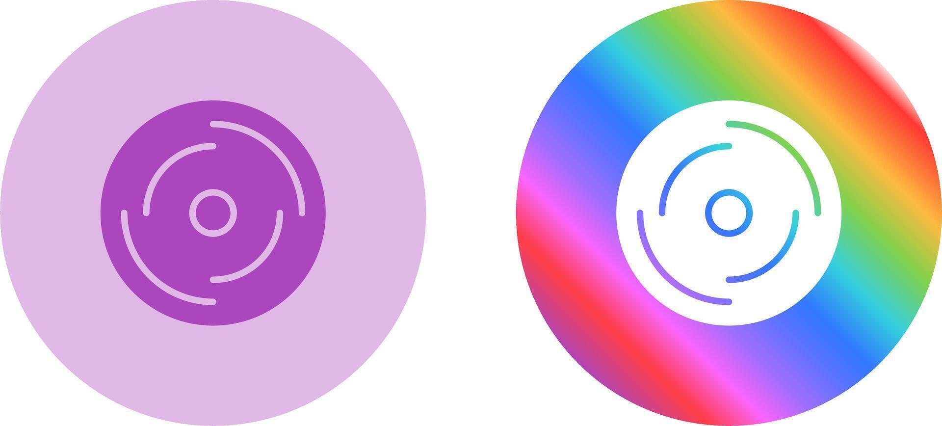 Disk Vector Icon