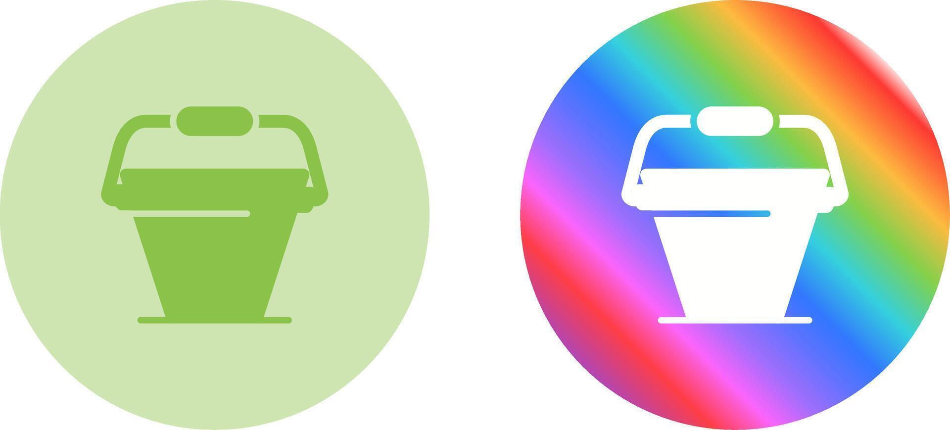 Bucket Vector Icon