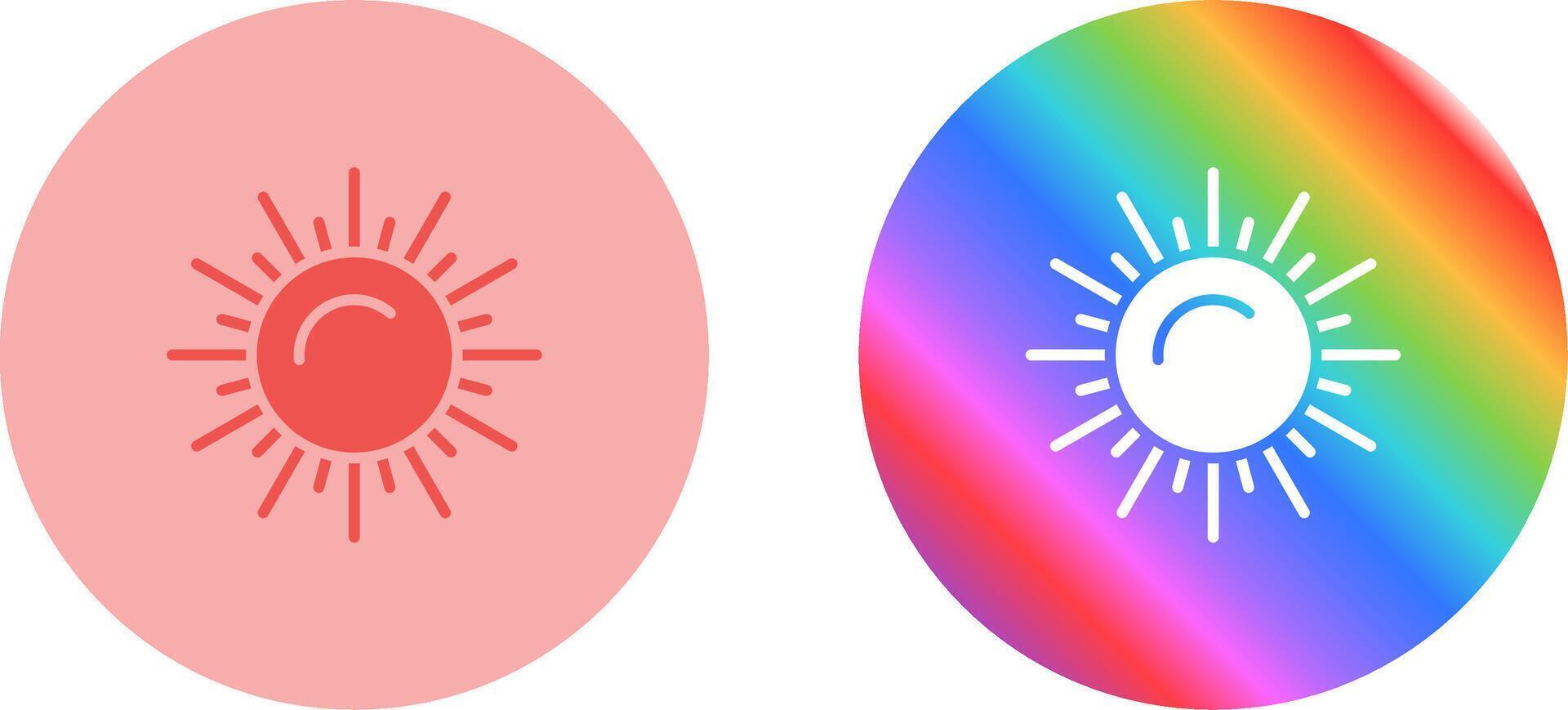 Sun Vector Icon