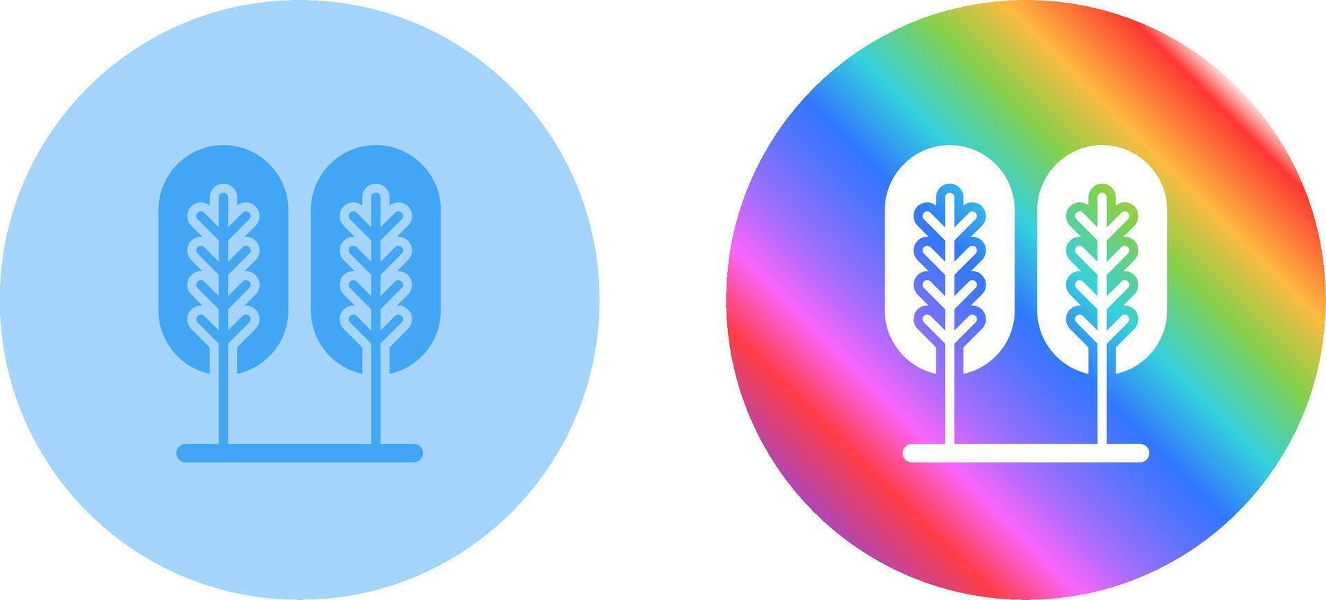Birch tree Vector Icon