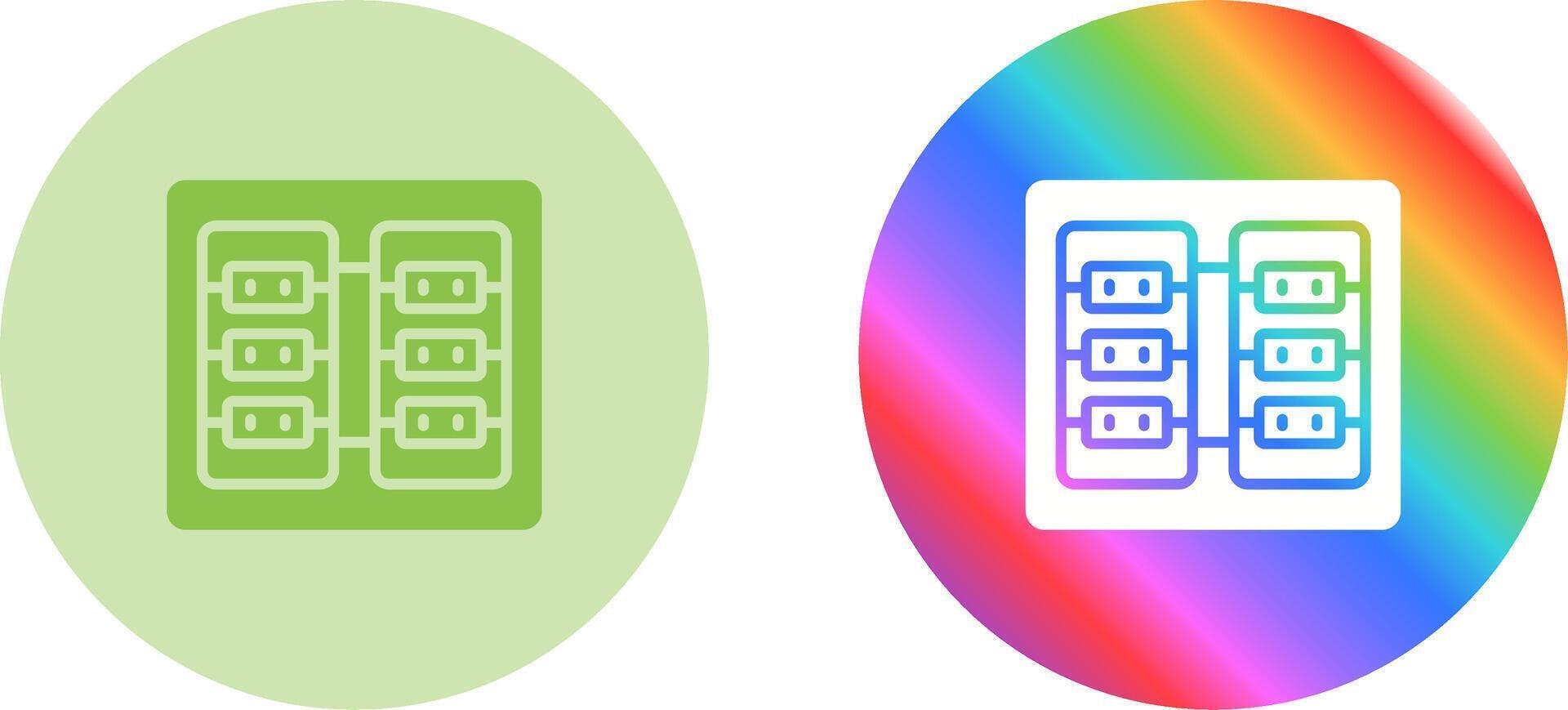 Server Room Vector Icon