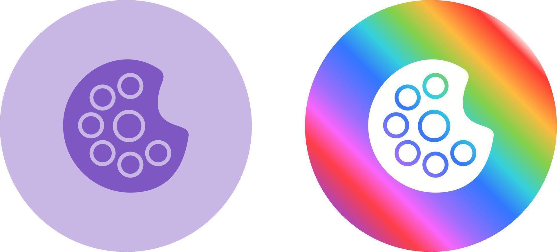 Artist Palette Vector Icon
