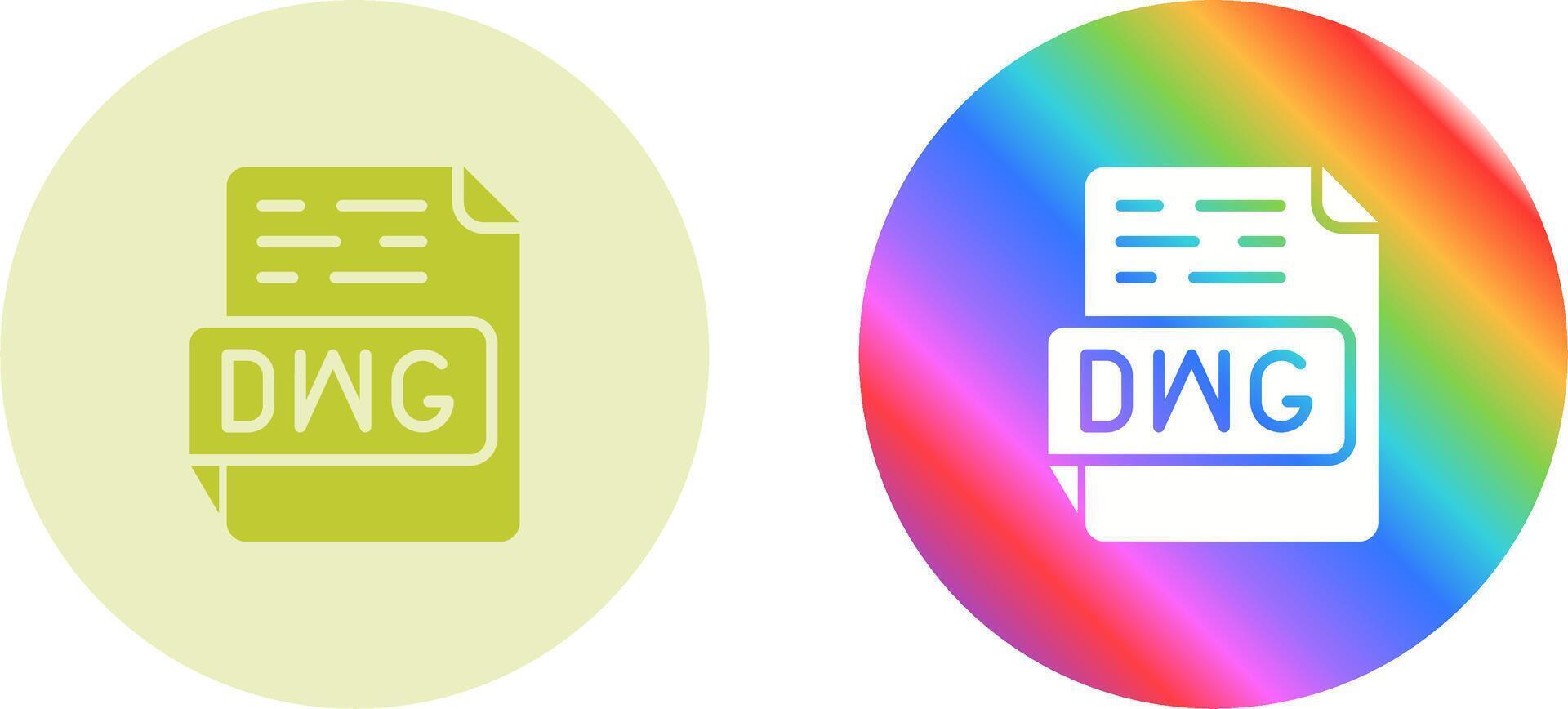DWG Vector Icon
