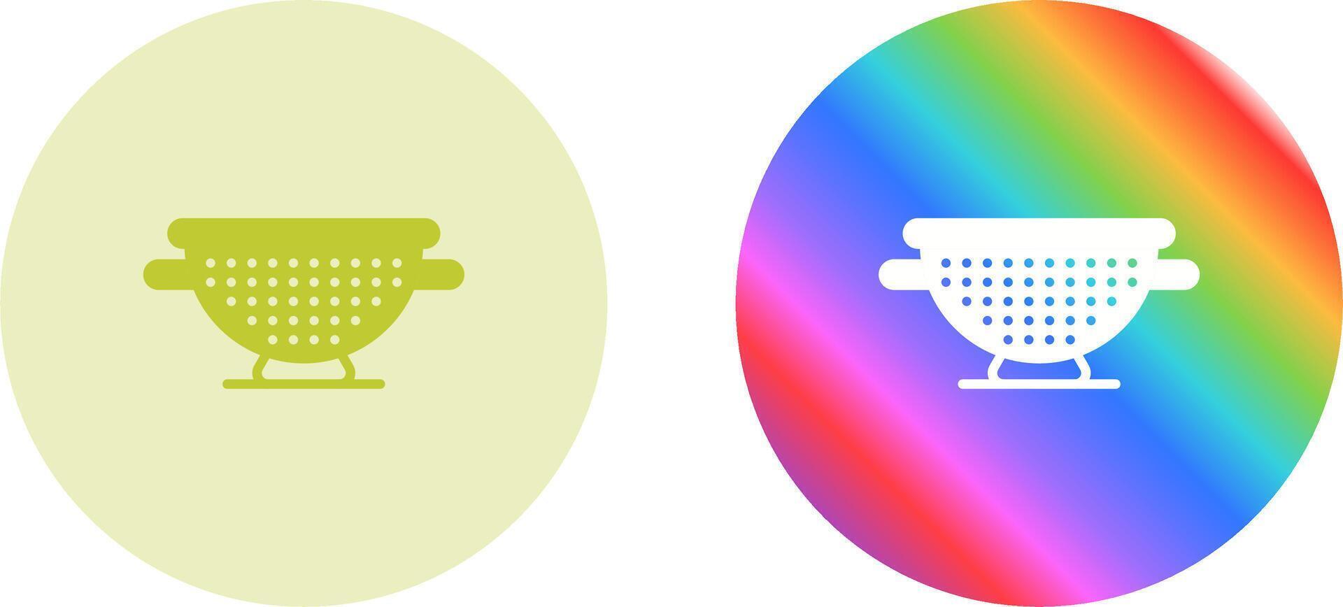 Colander Vector Icon