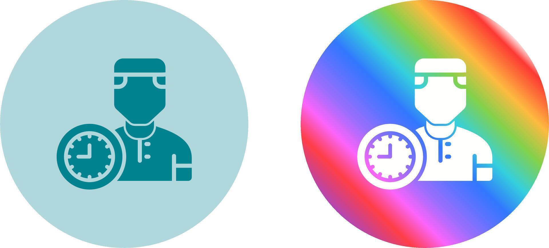 Working Hour Vector Icon