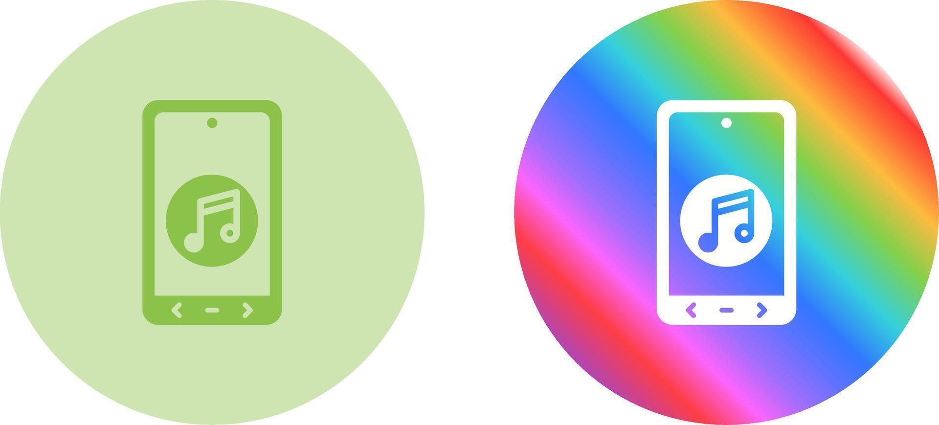 Unique Two Icons Set vector