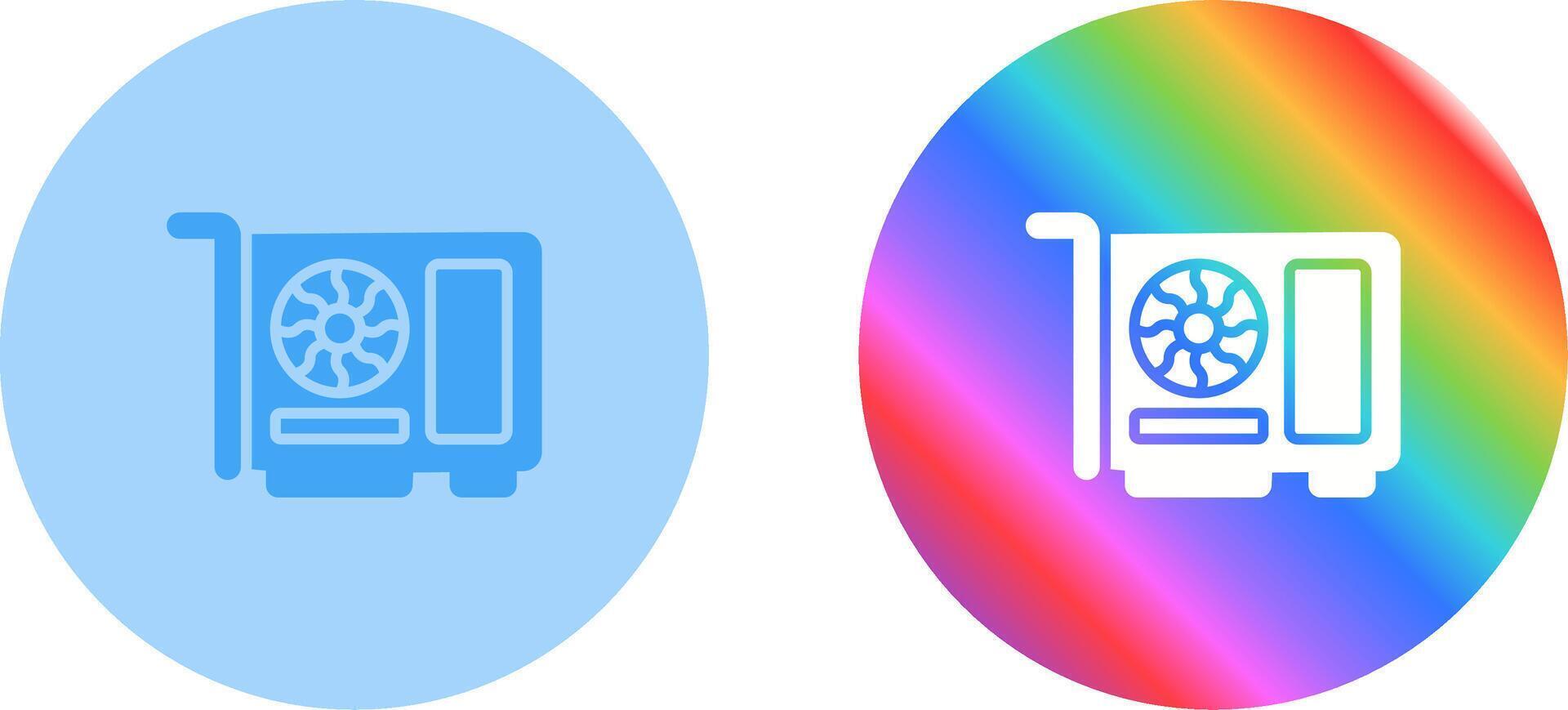 Graphic Card Vector Icon