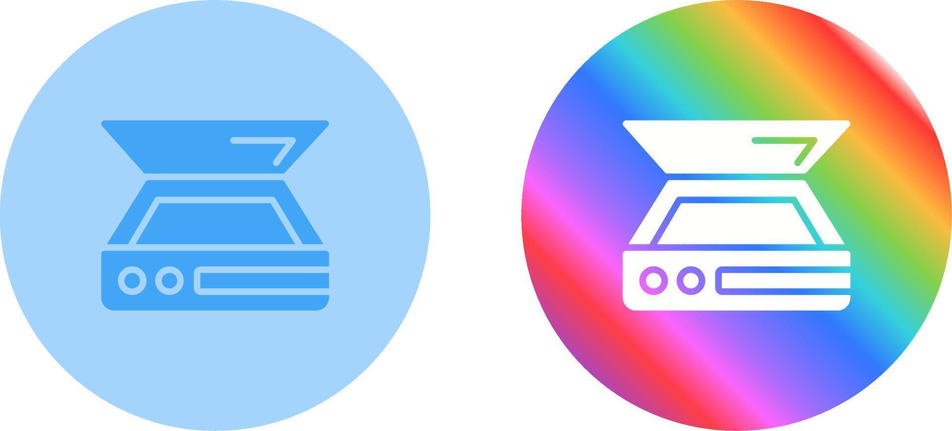 Scanner Vector Icon