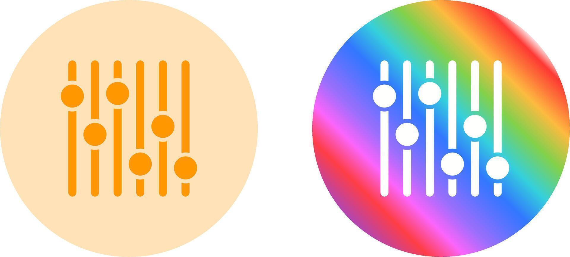 Sliders Vector Icon