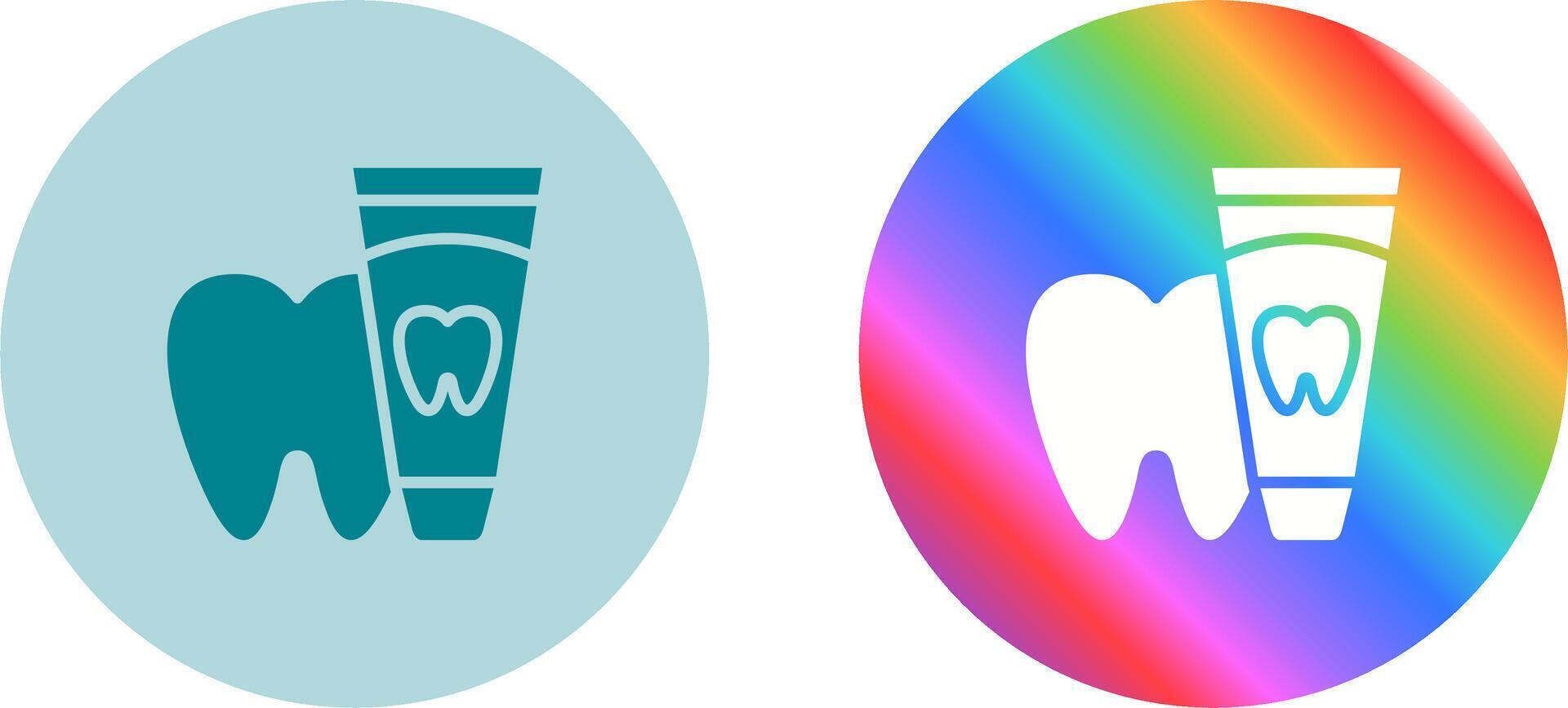Toothpaste Vector Icon