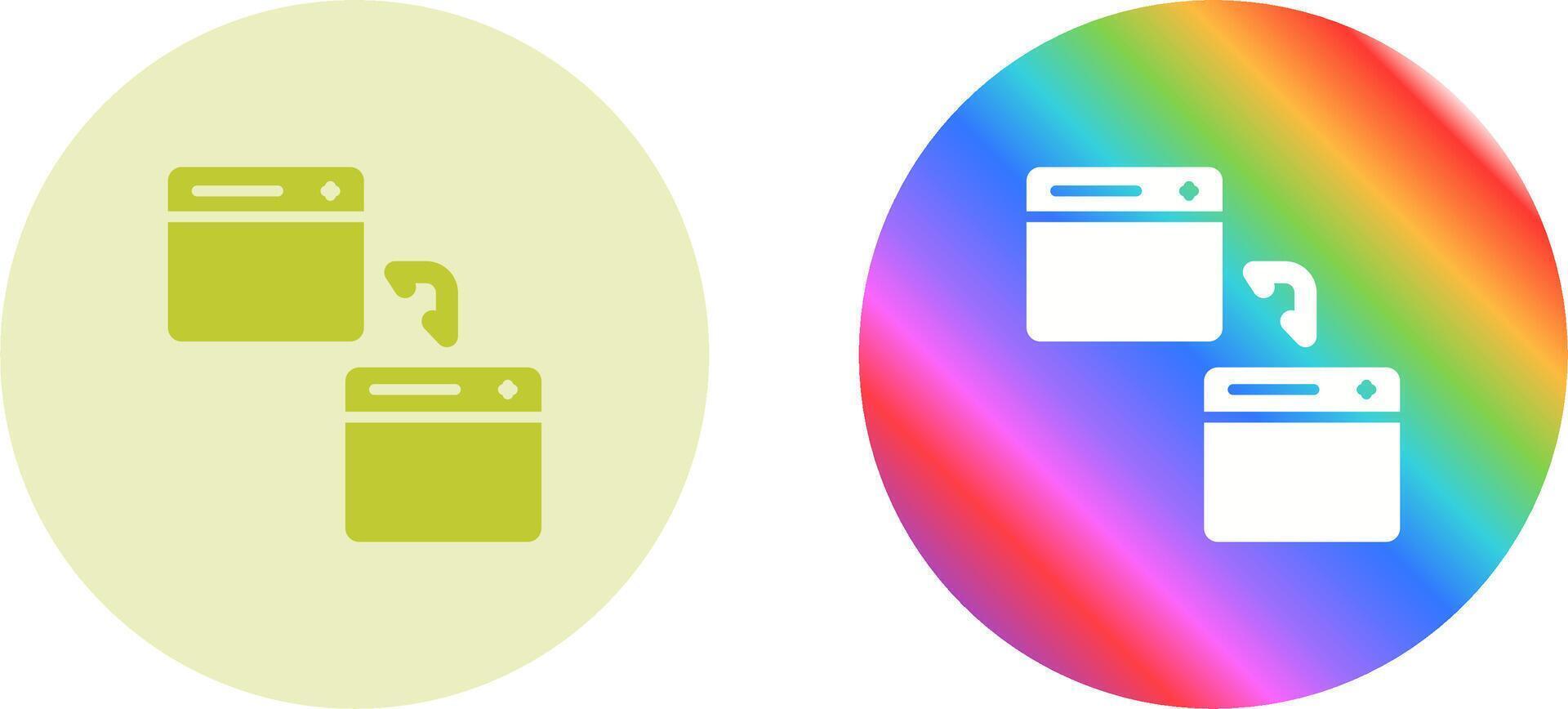 Transfer Vector Icon