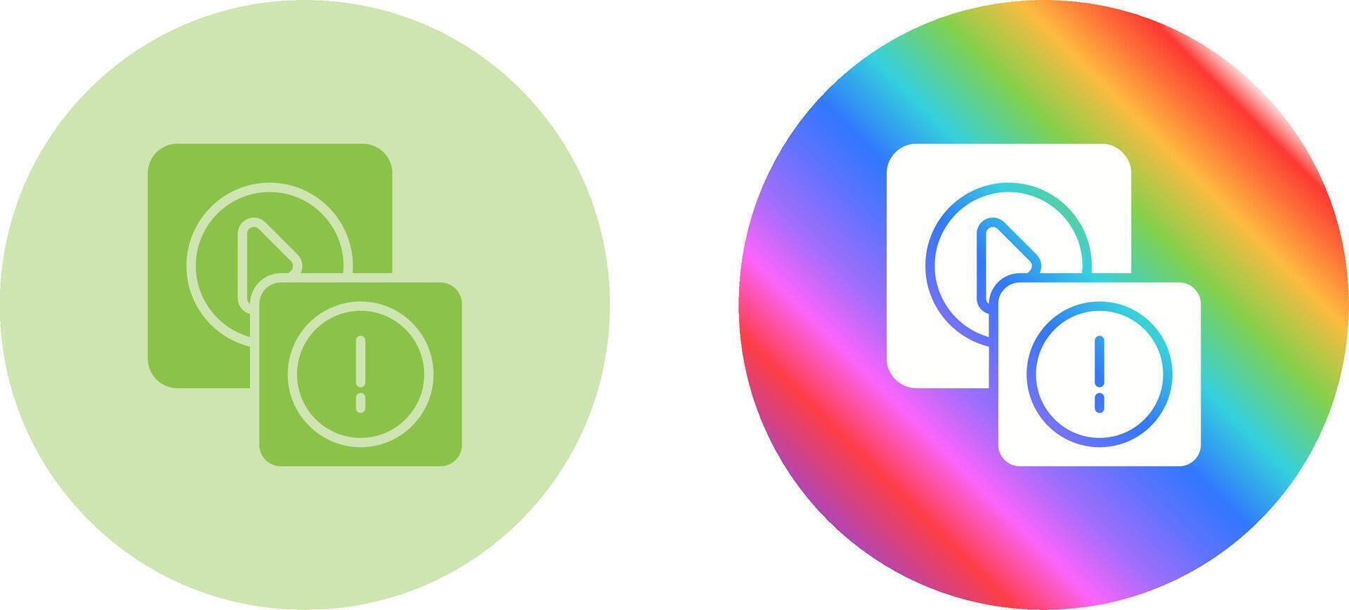 Error Vector Icon