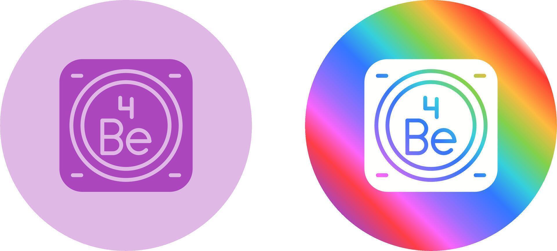 Chemical Element Vector Icon