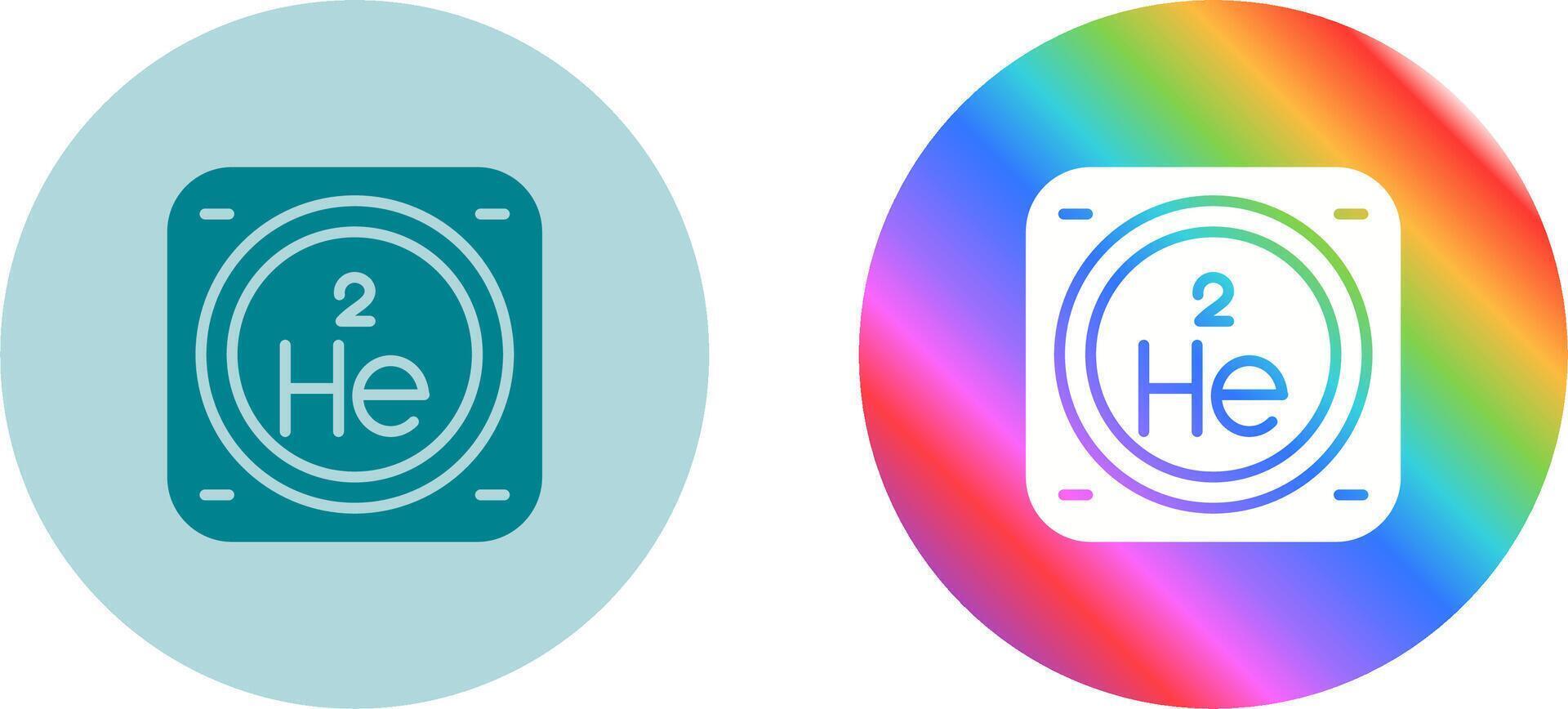 Helium Vector Icon