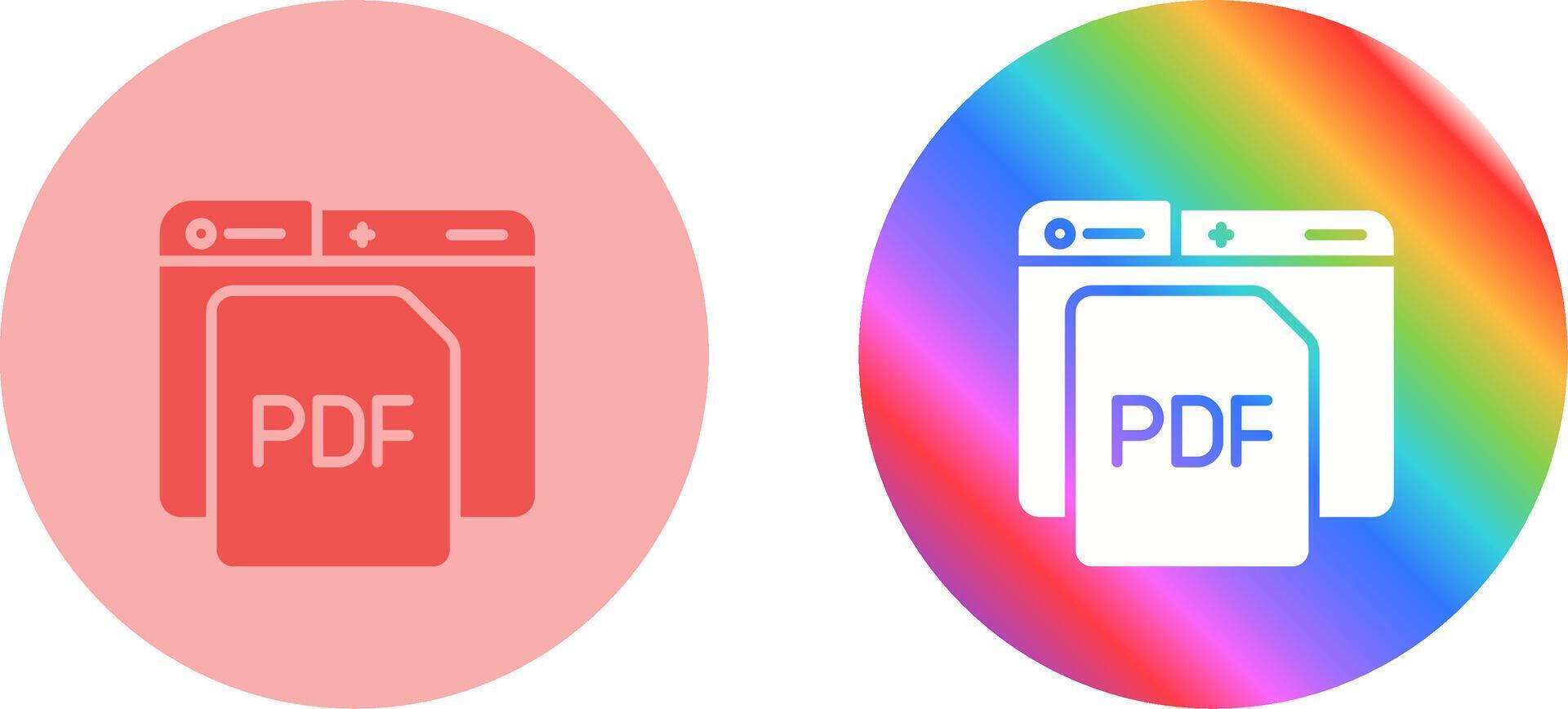 Pdf Vector Icon