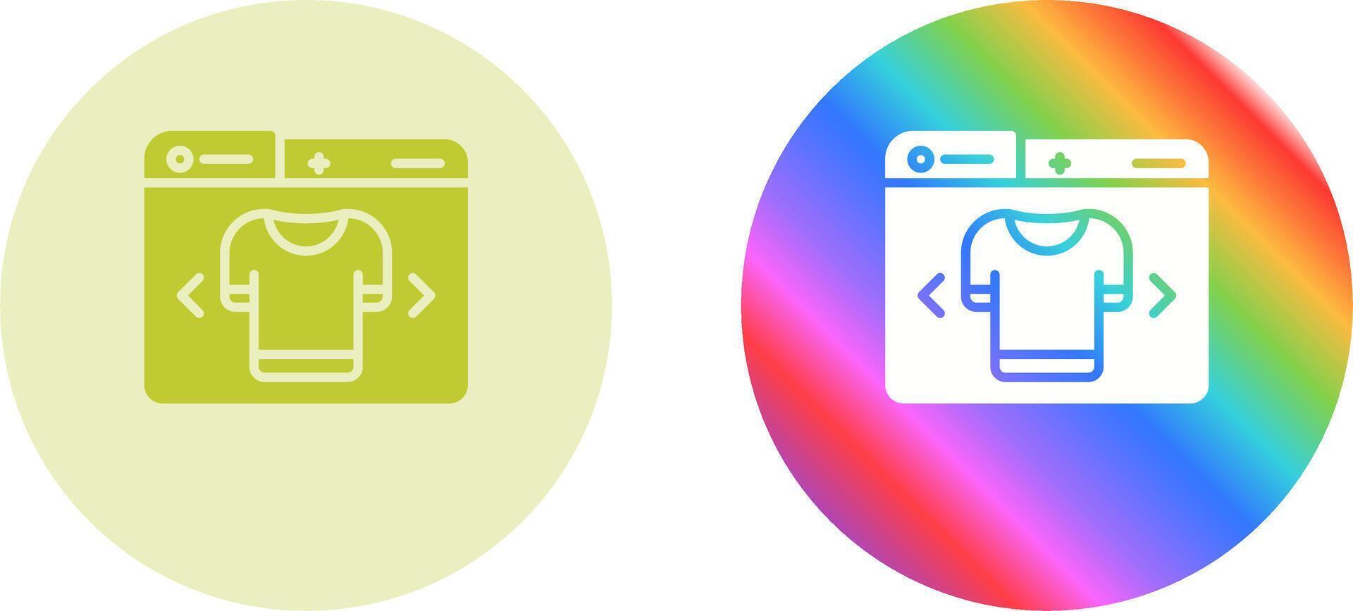 Clothing Store Vector Icon
