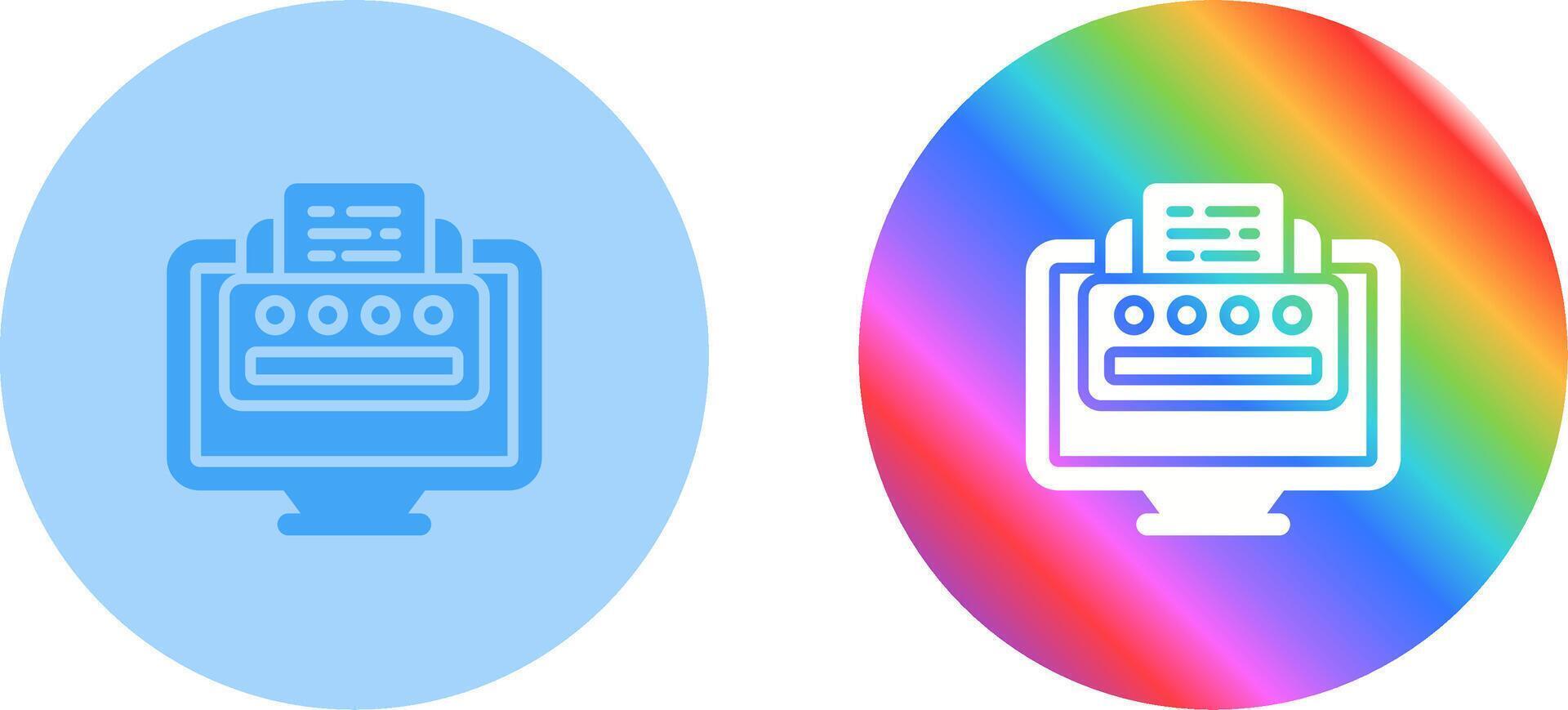 Printer Vector Icon