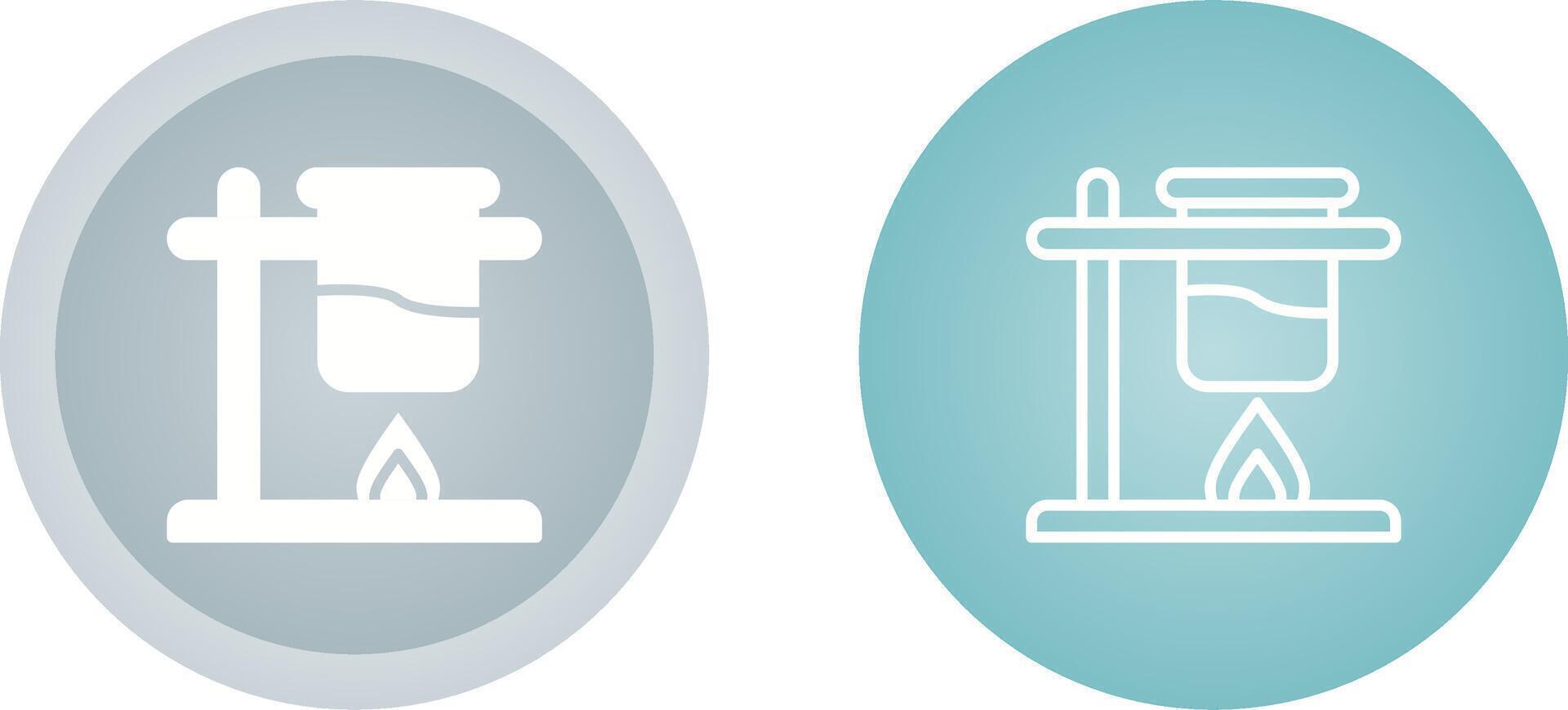 Bunsen Burner Vector Icon