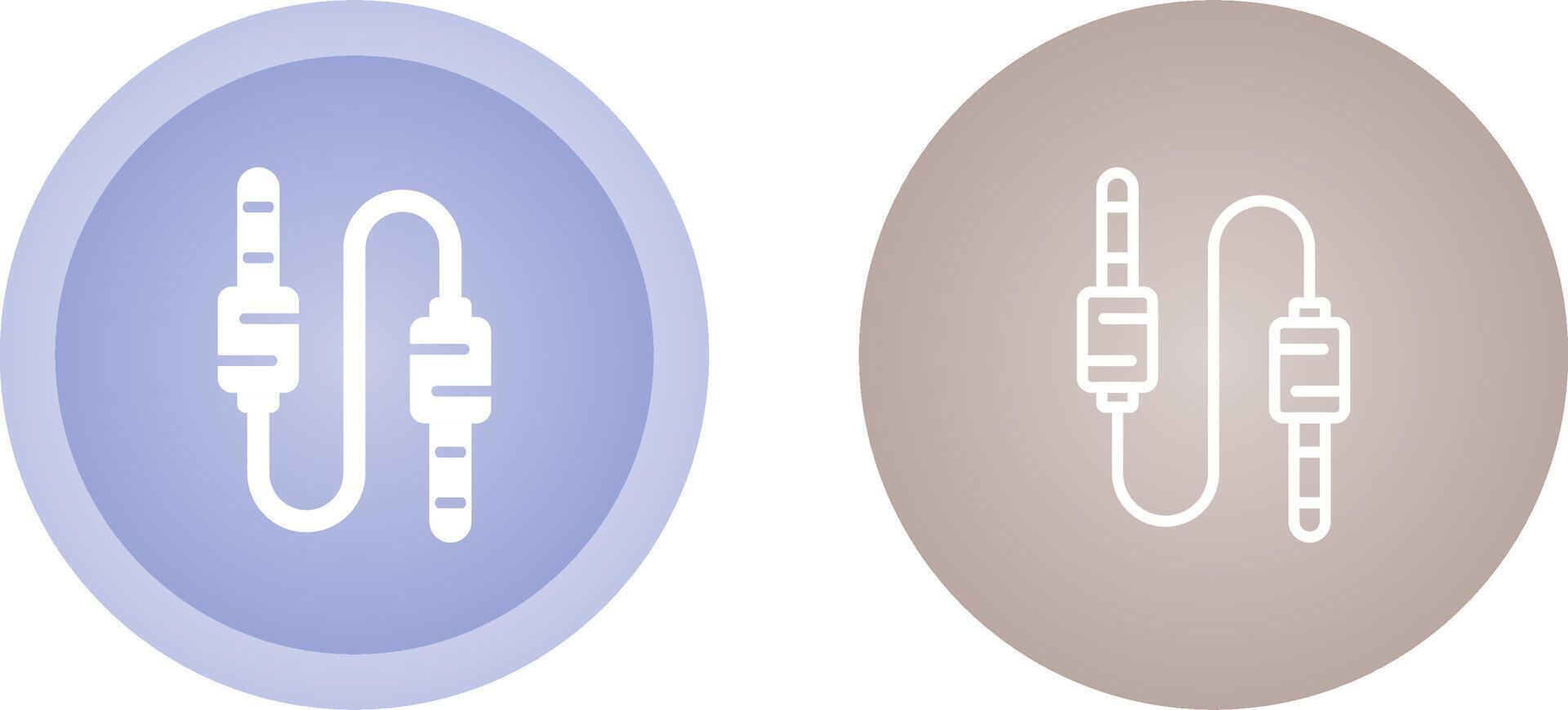 Audio Cable Vector Icon