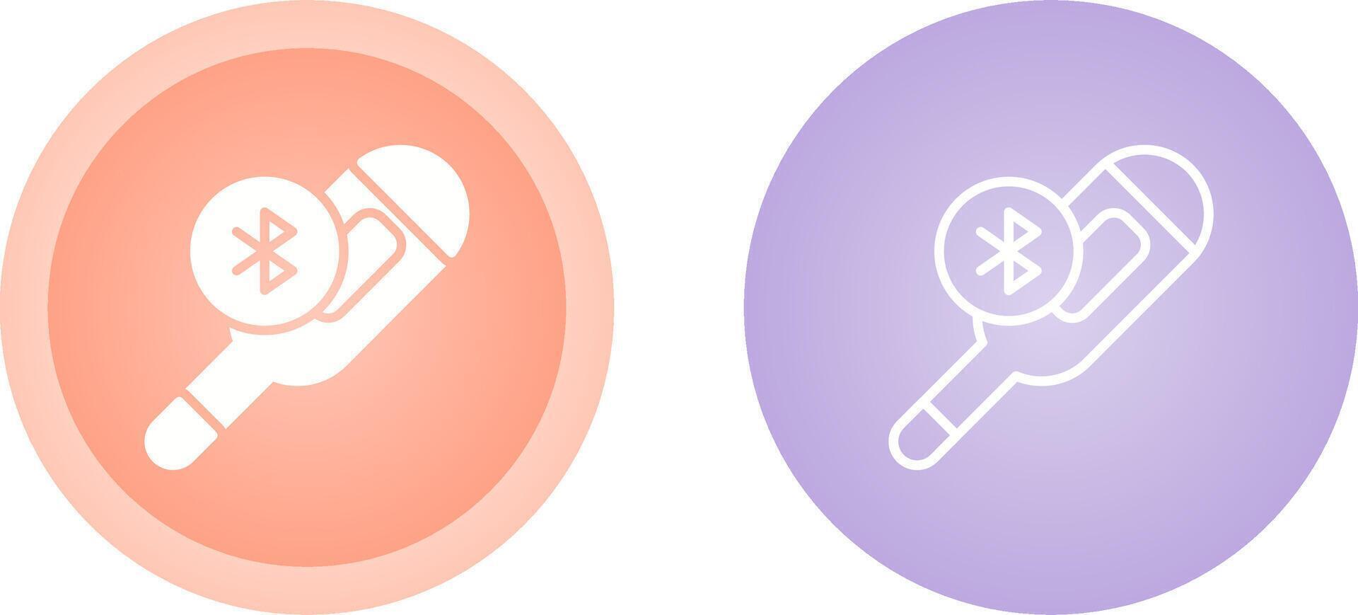 Bluetooth Thermometer Vector Icon
