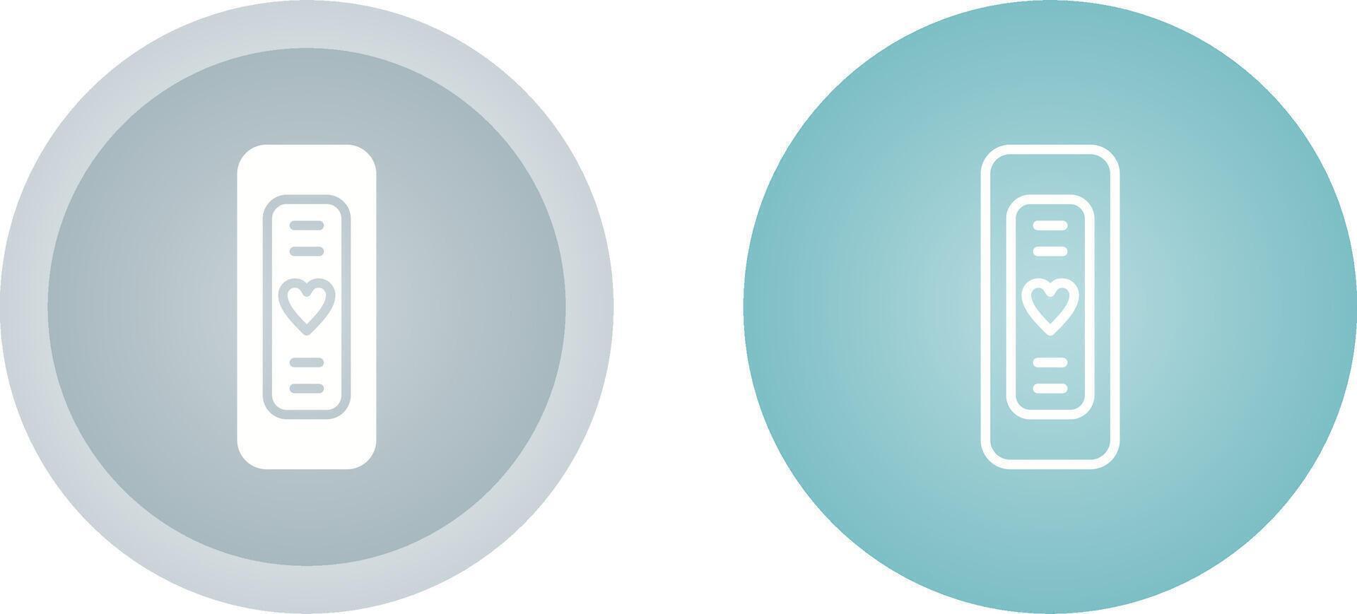 Fitness Smart Ring Vector Icon