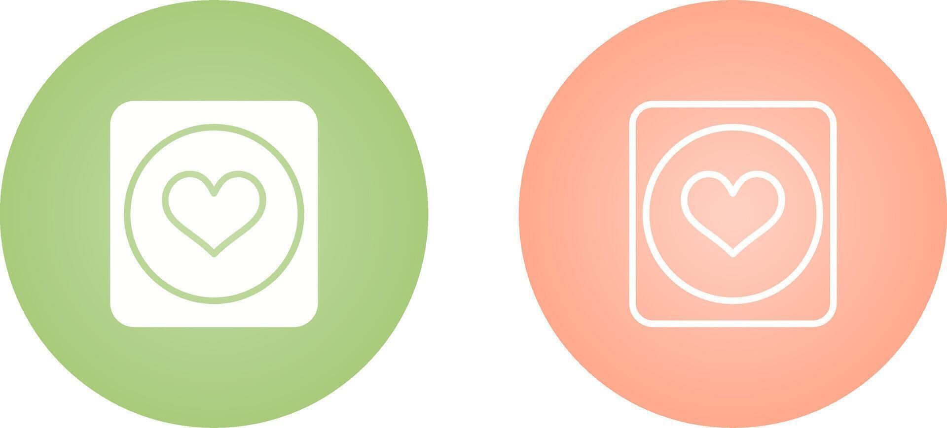 Love Music Box Vector Icon