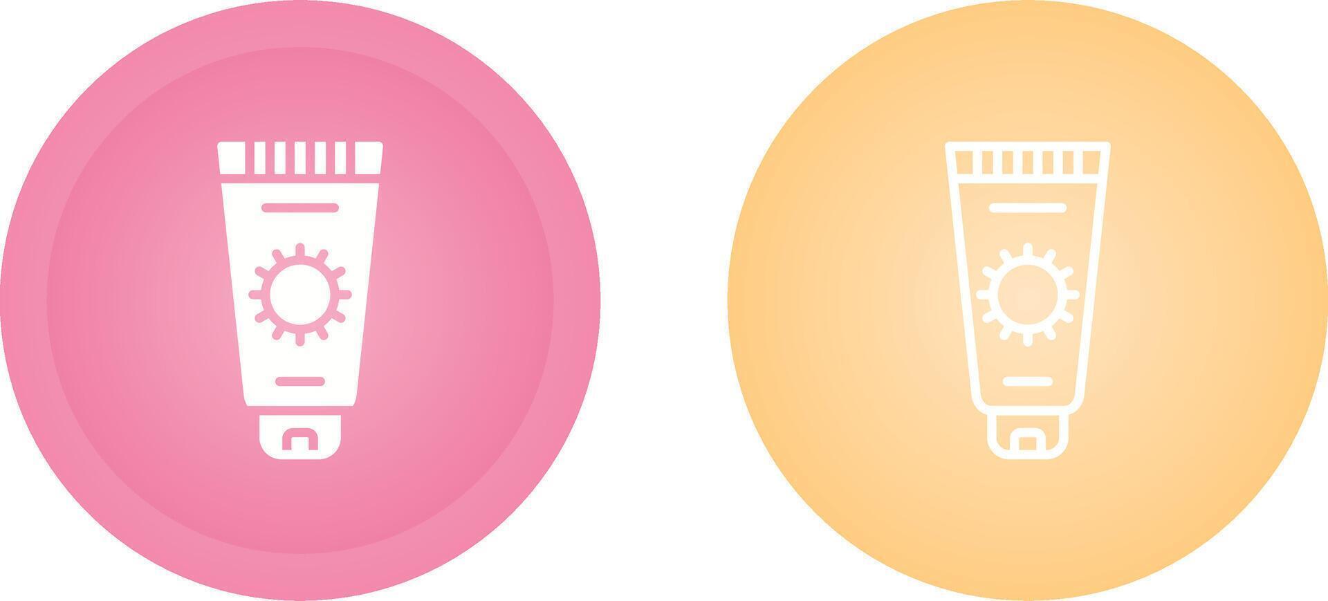 Sunscreen Vector Icon