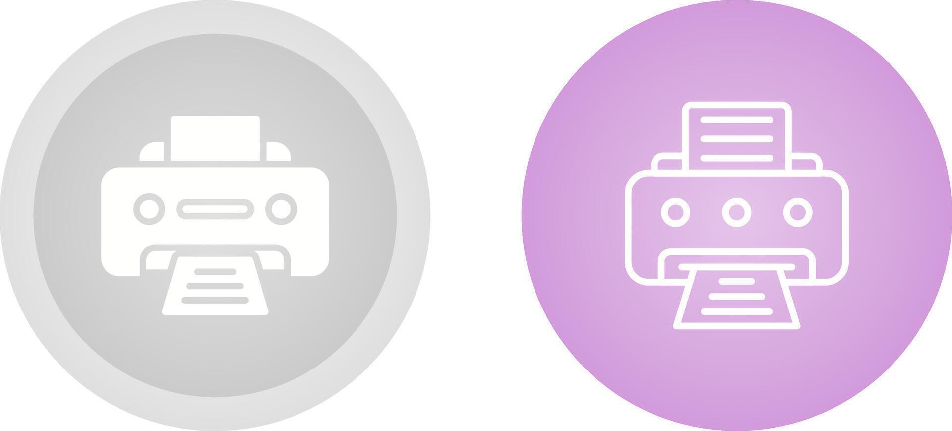 Printer Vector Icon