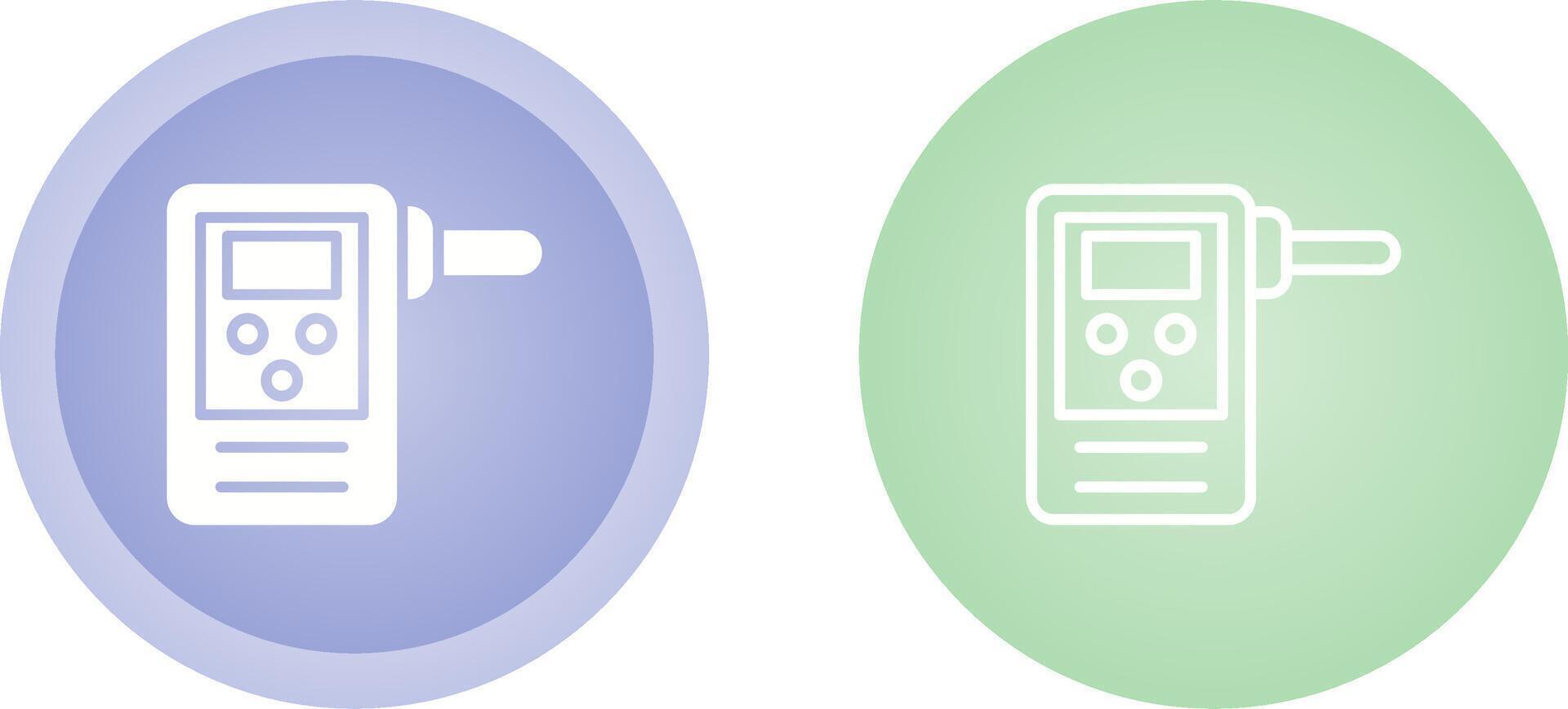 Breathalyzer Vector Icon