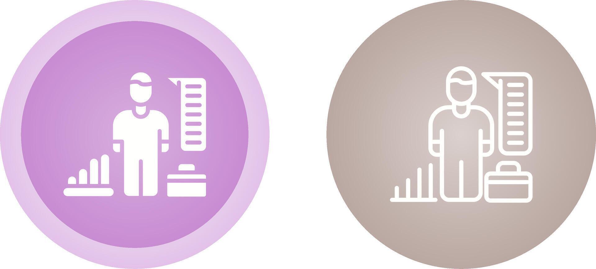 HR Analytics Vector Icon