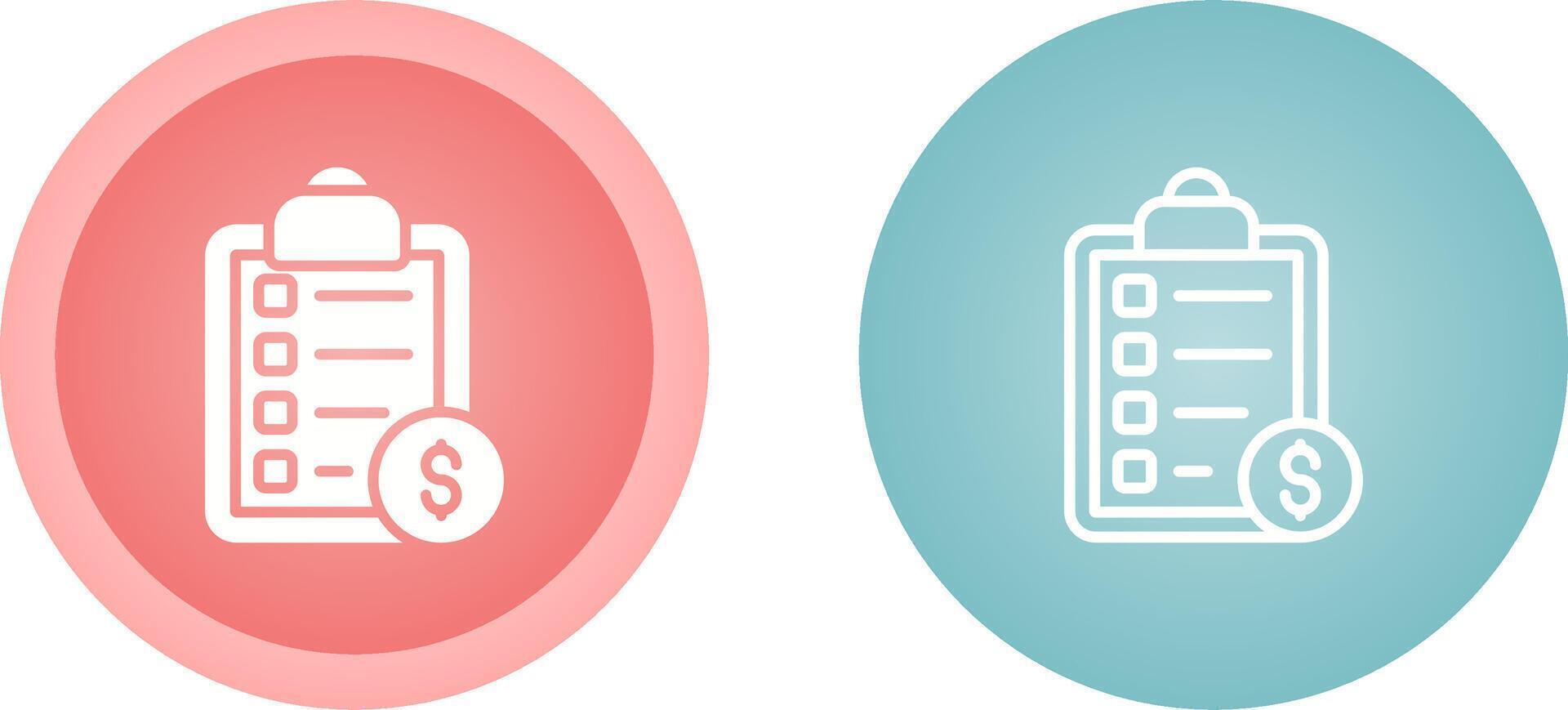 Financial Planning Vector Icon