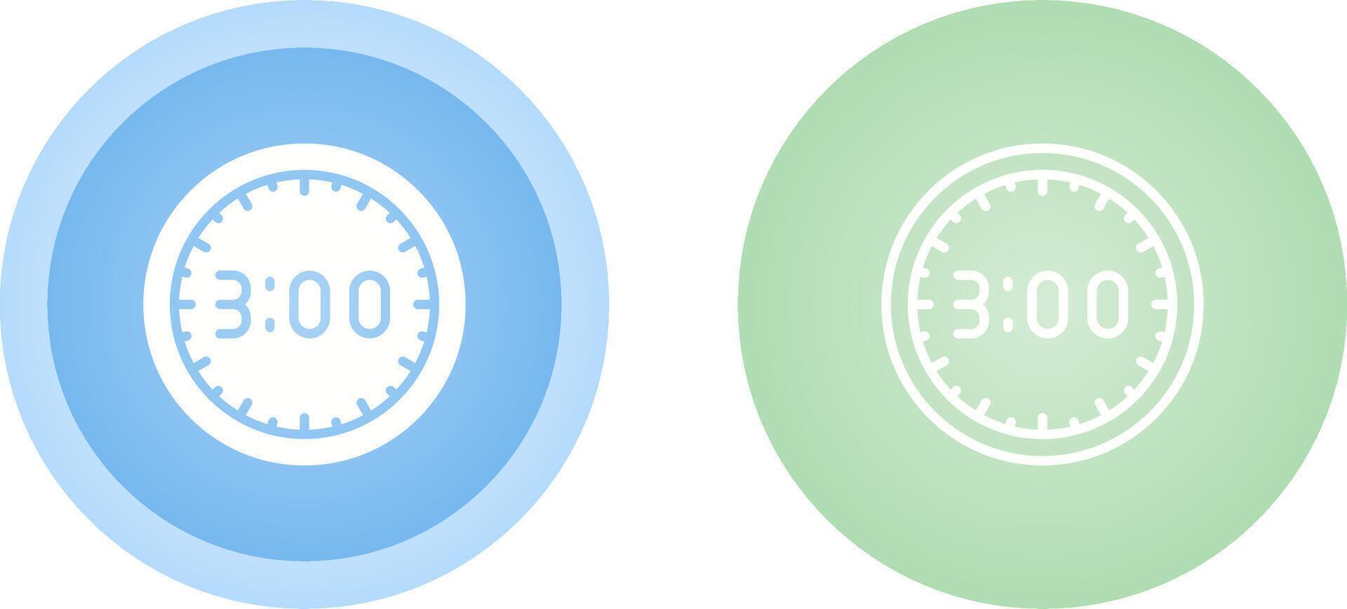 Clock Vector Icon